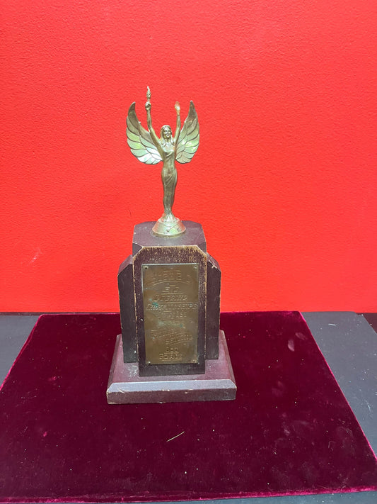 Fabulous 1950s British Columbia Canada logging trophy  wow