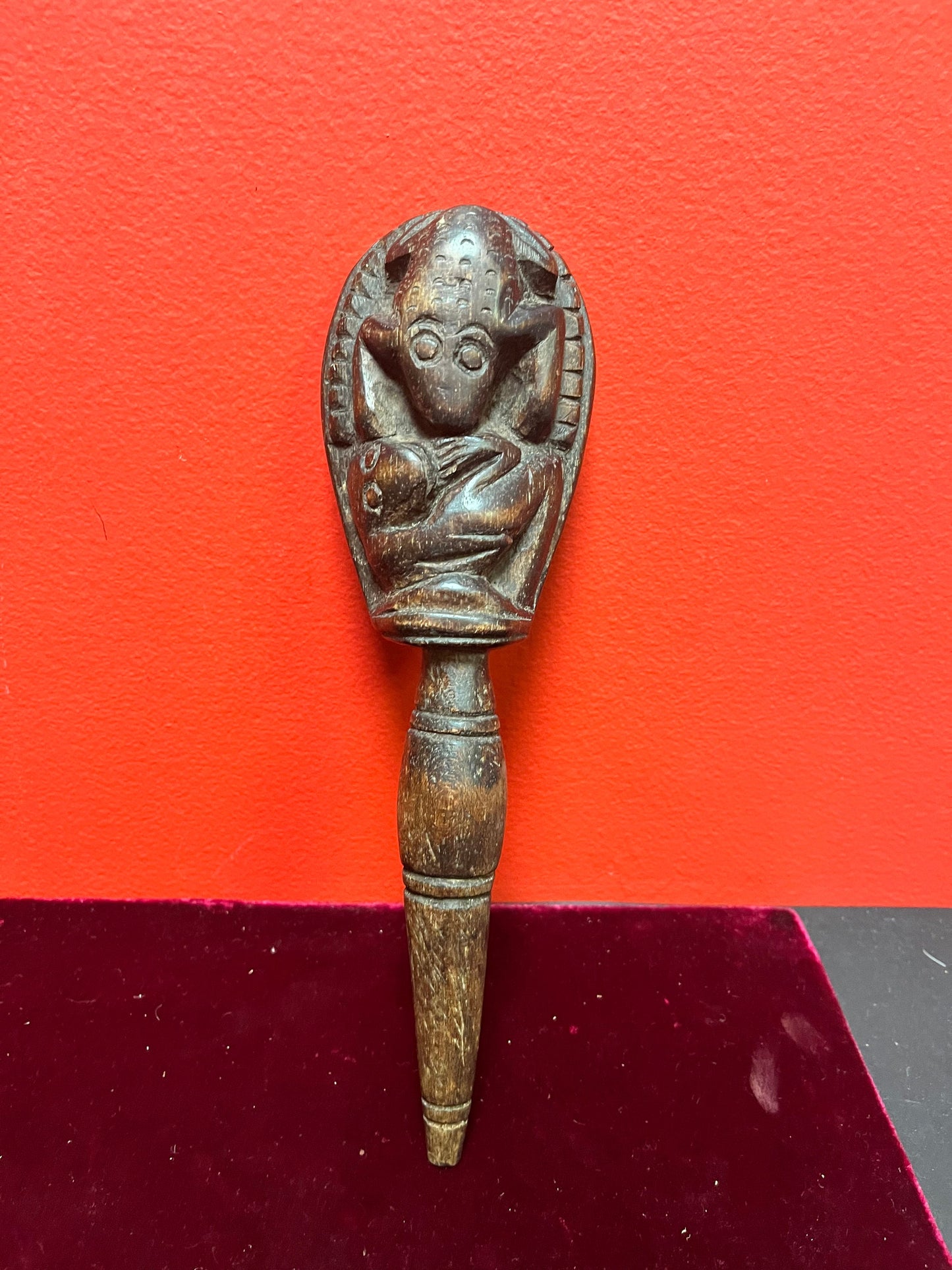 Lovely 10 inch south east Asian rice paddle - Unusual and cool