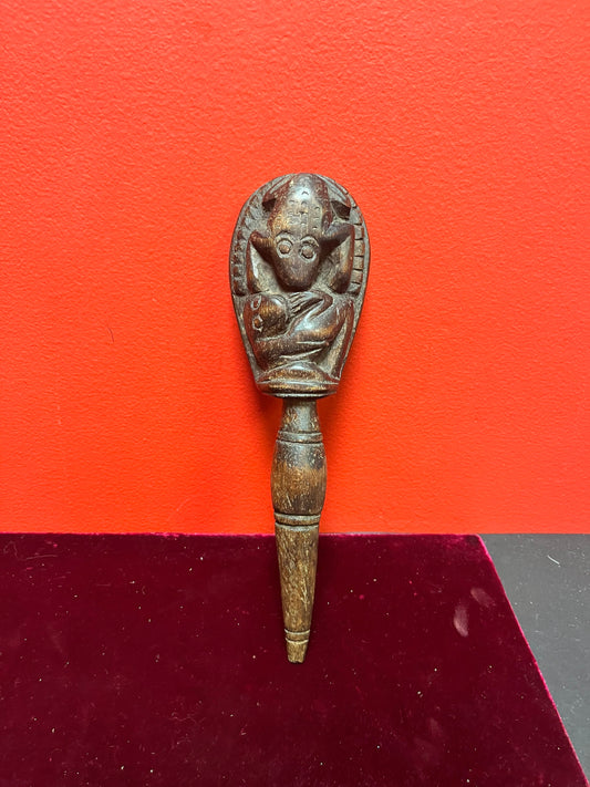 Lovely 10 inch south east Asian rice paddle - Unusual and cool