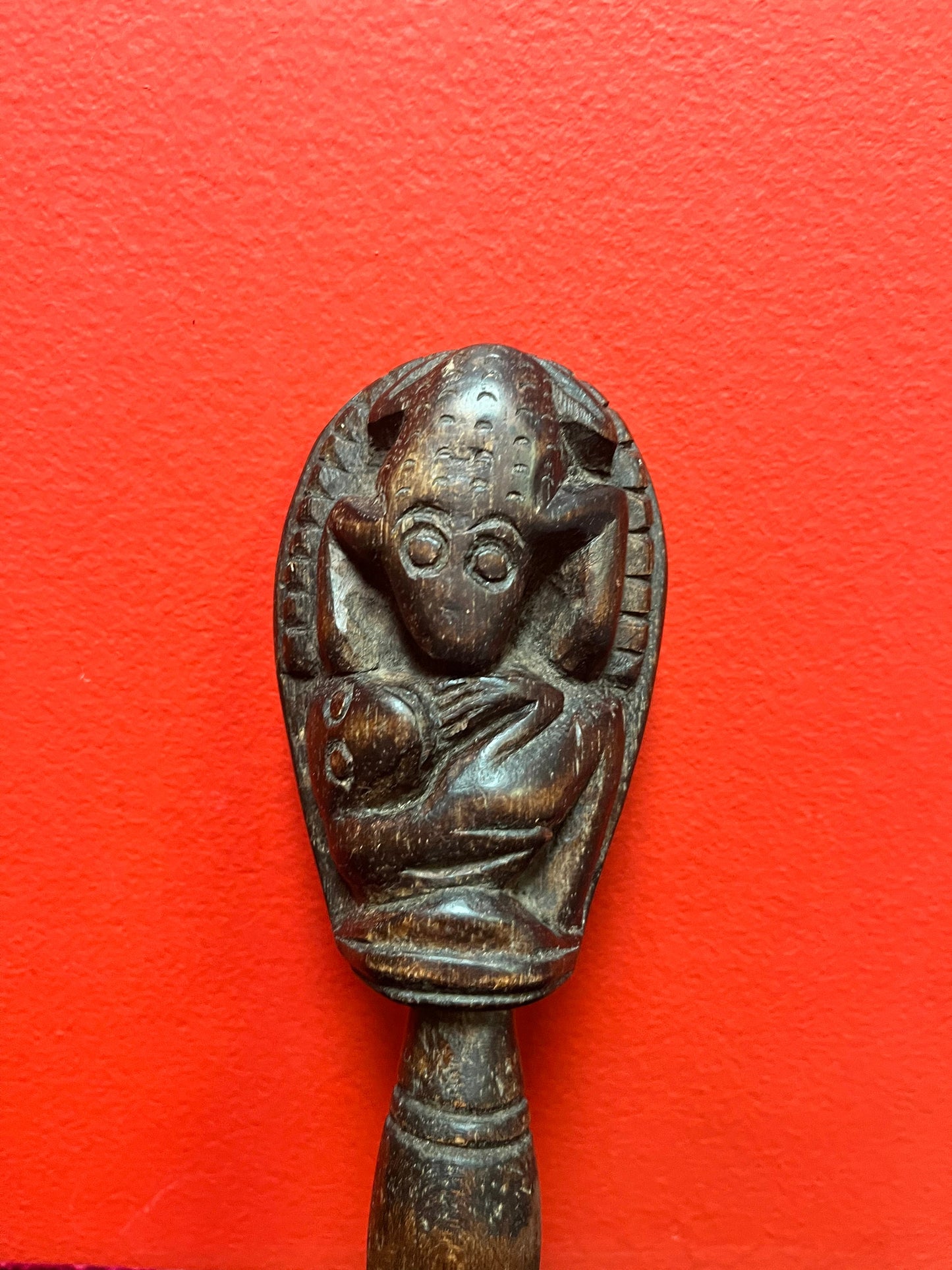 Lovely 10 inch south east Asian rice paddle - Unusual and cool