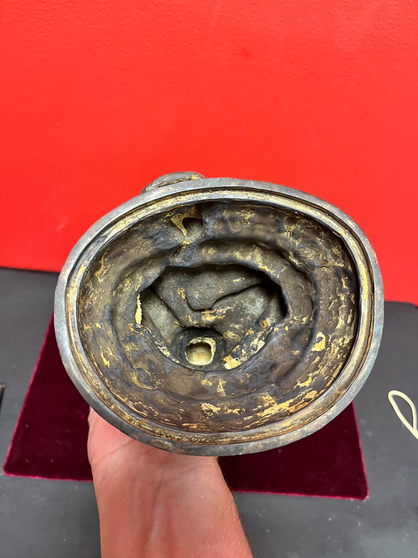 8.5 inch rare museum quality Thai bronze Buddha  wonderful Condition and Patina  Stunning piece  18th century