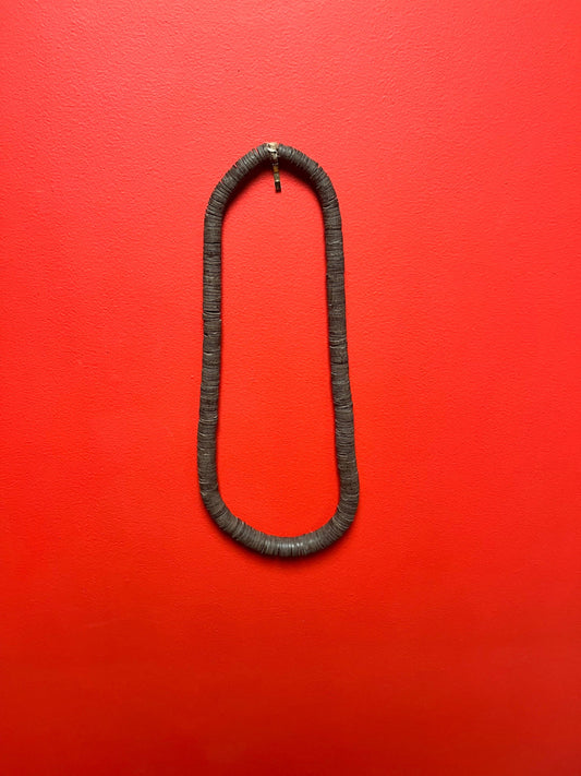 Museum quality antique African wood necklace - approximately 35 inches long  Stunning primitive beauty