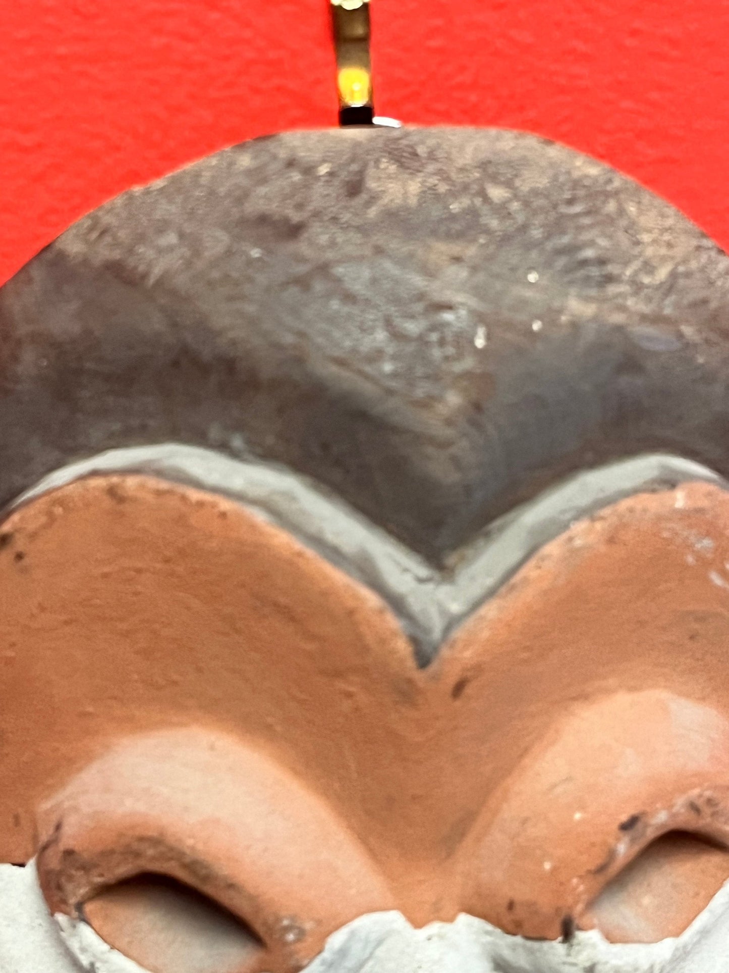 Super cool 12 inch long old old African mask  wow