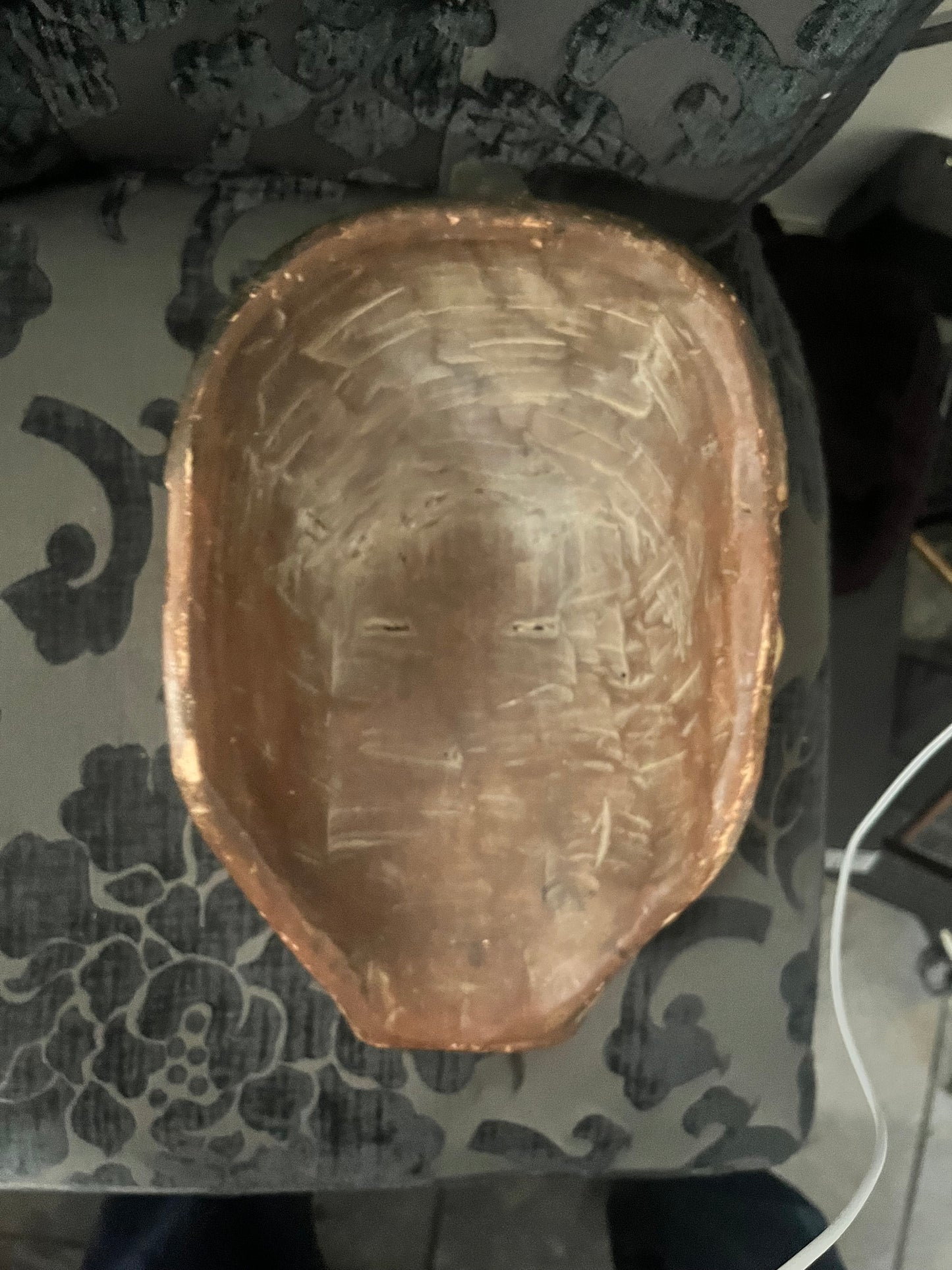 11 1/2 x 7 1/2 rare wonderful Congo antique African ceremonial mask