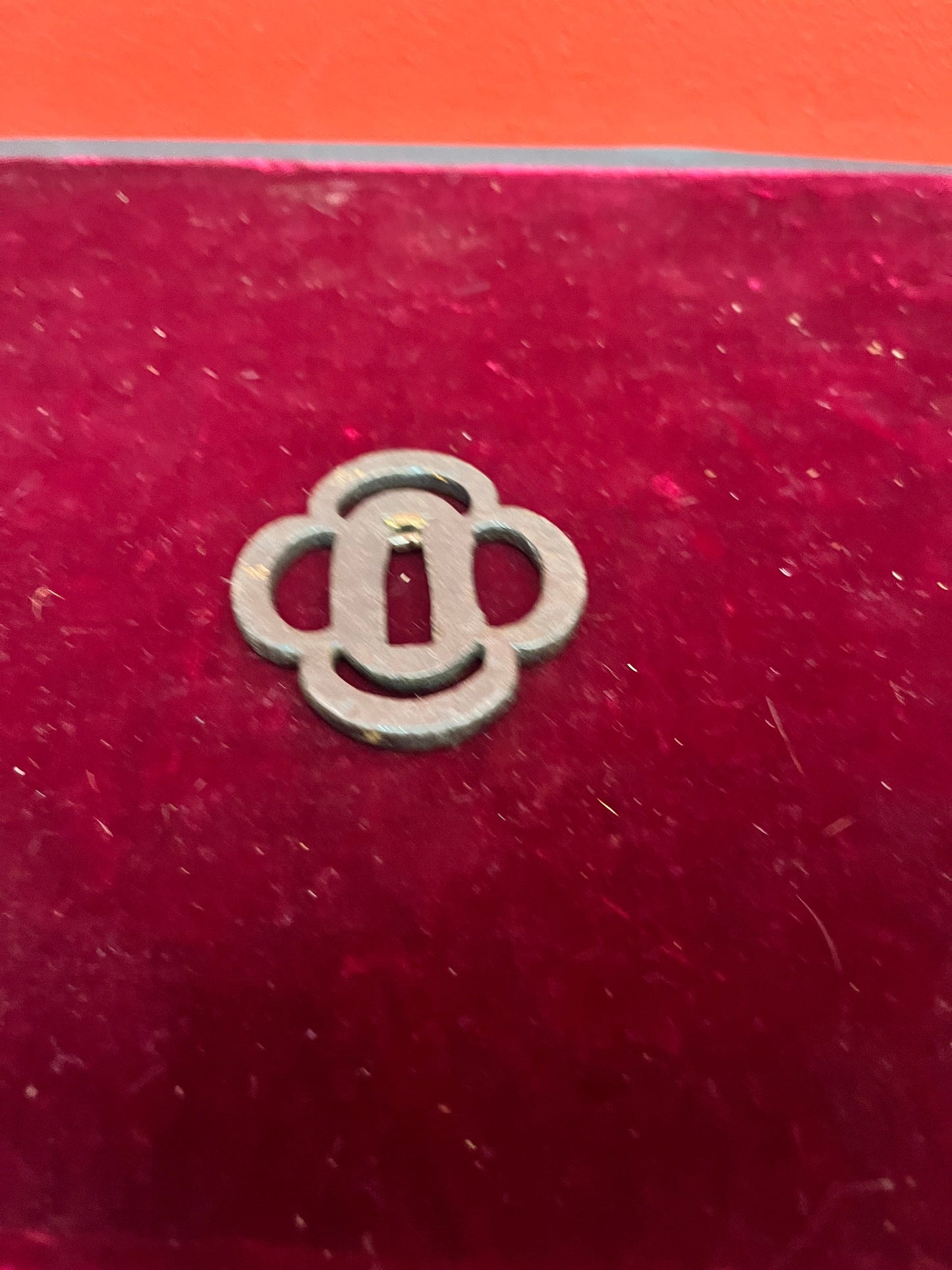 Lovely 2 inch Japanese Steel samurai katana tsuba   very very old from important collection  wow