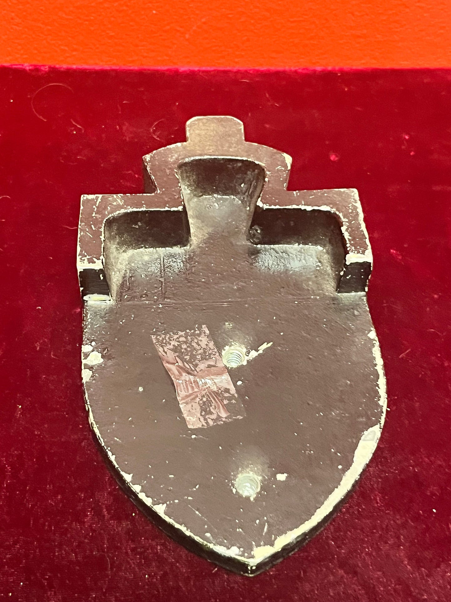 7 inch British Columbian monarch car emblem   heavy metal