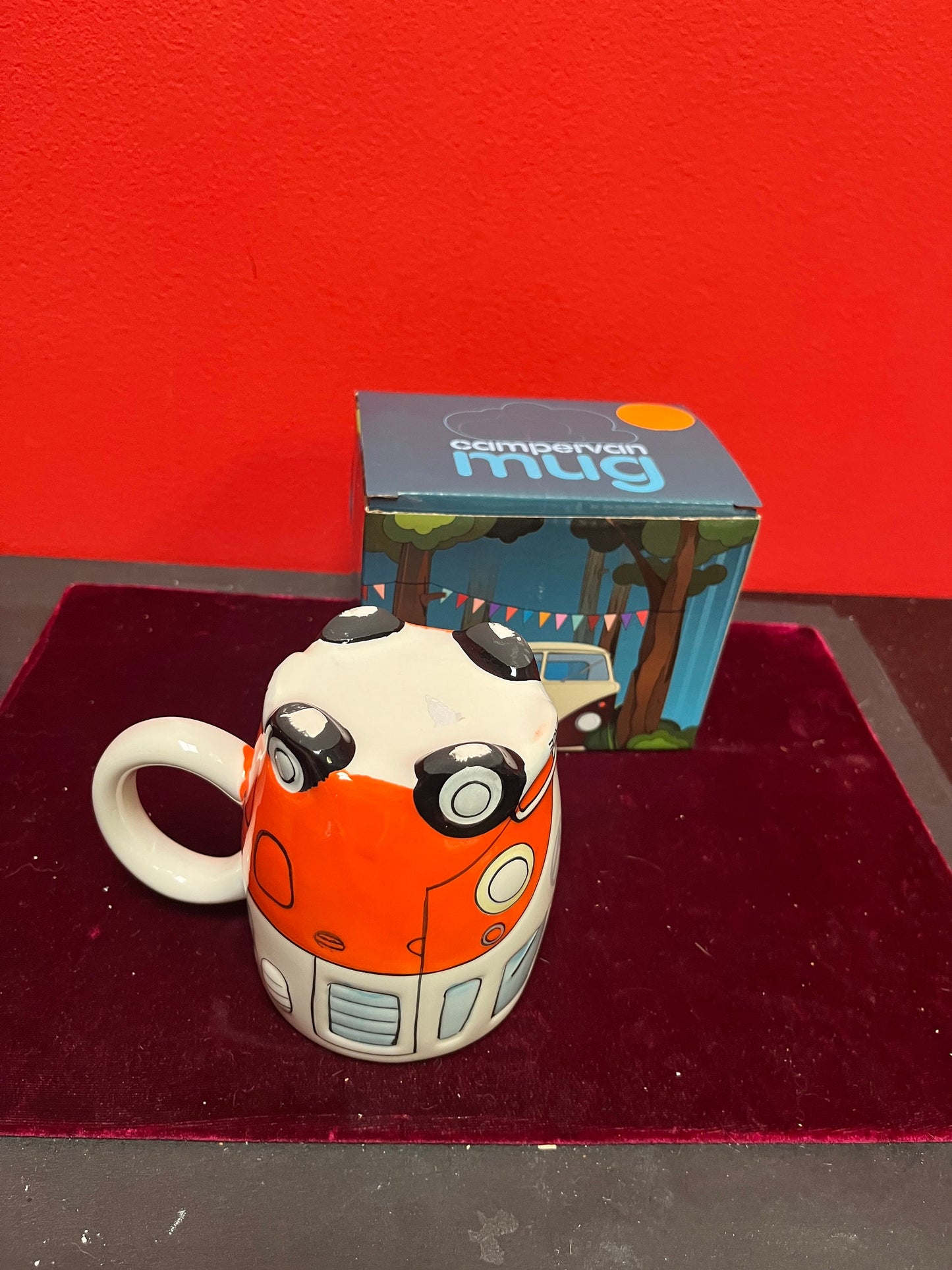 Cute VW camper van new mug in box  perfect gift