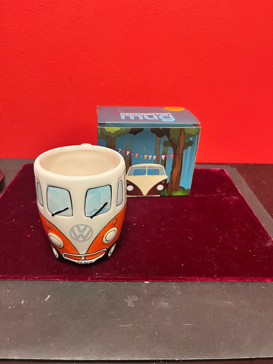 Cute VW camper van new mug in box  perfect gift