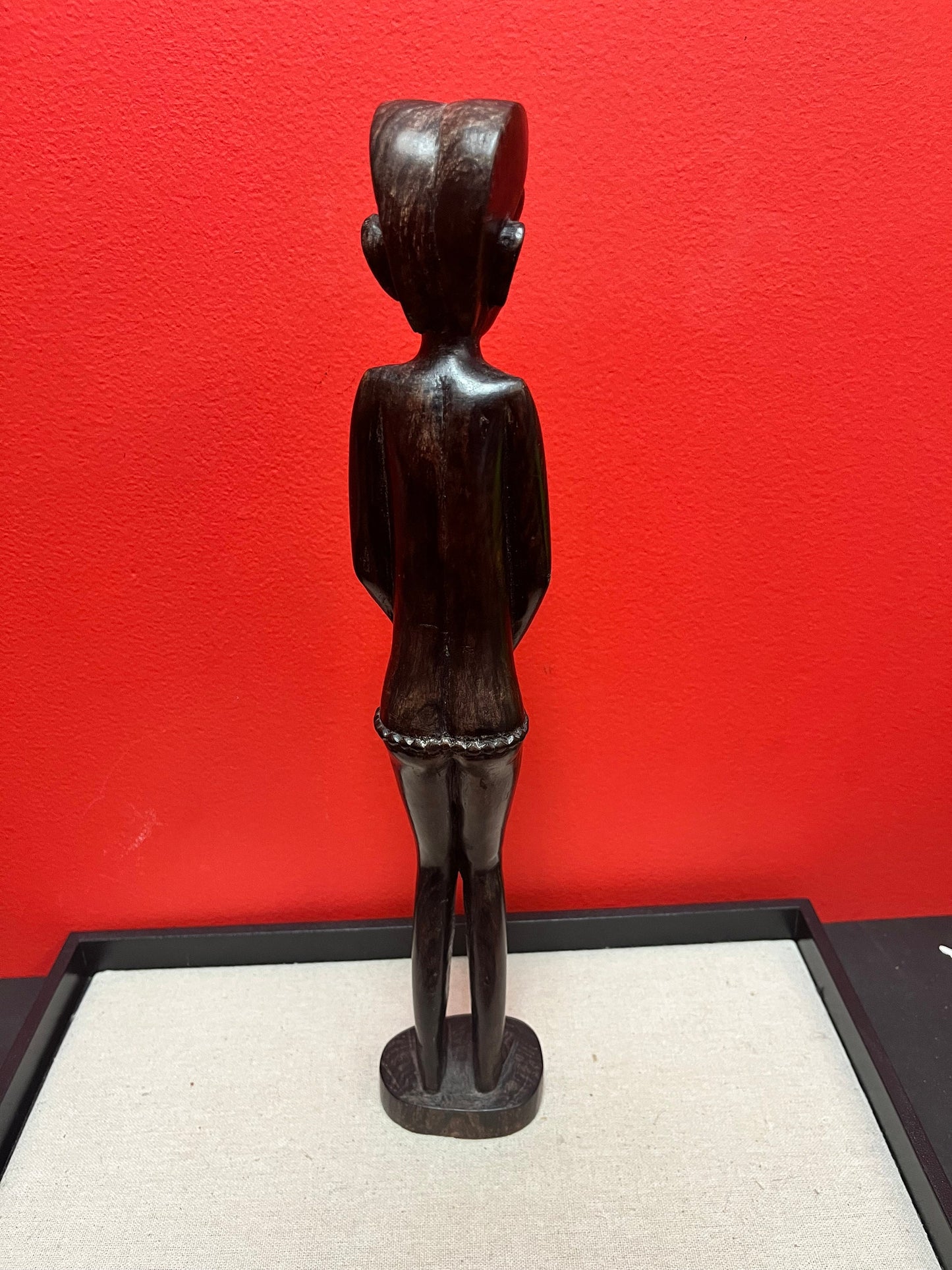 15 inch African ebony wooden nude lady  great detail