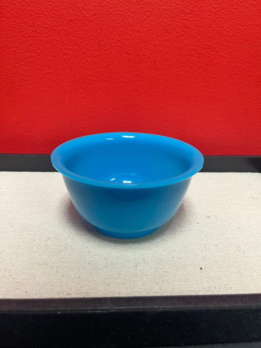 4 x 2 inch high antique Chinese Peking glass bowl  immaculate condition