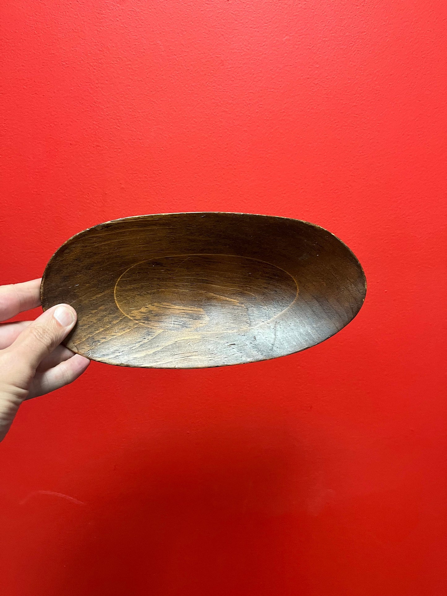 10 x 5 simply perfect handmade wooden bowl  Canadian  signed three times