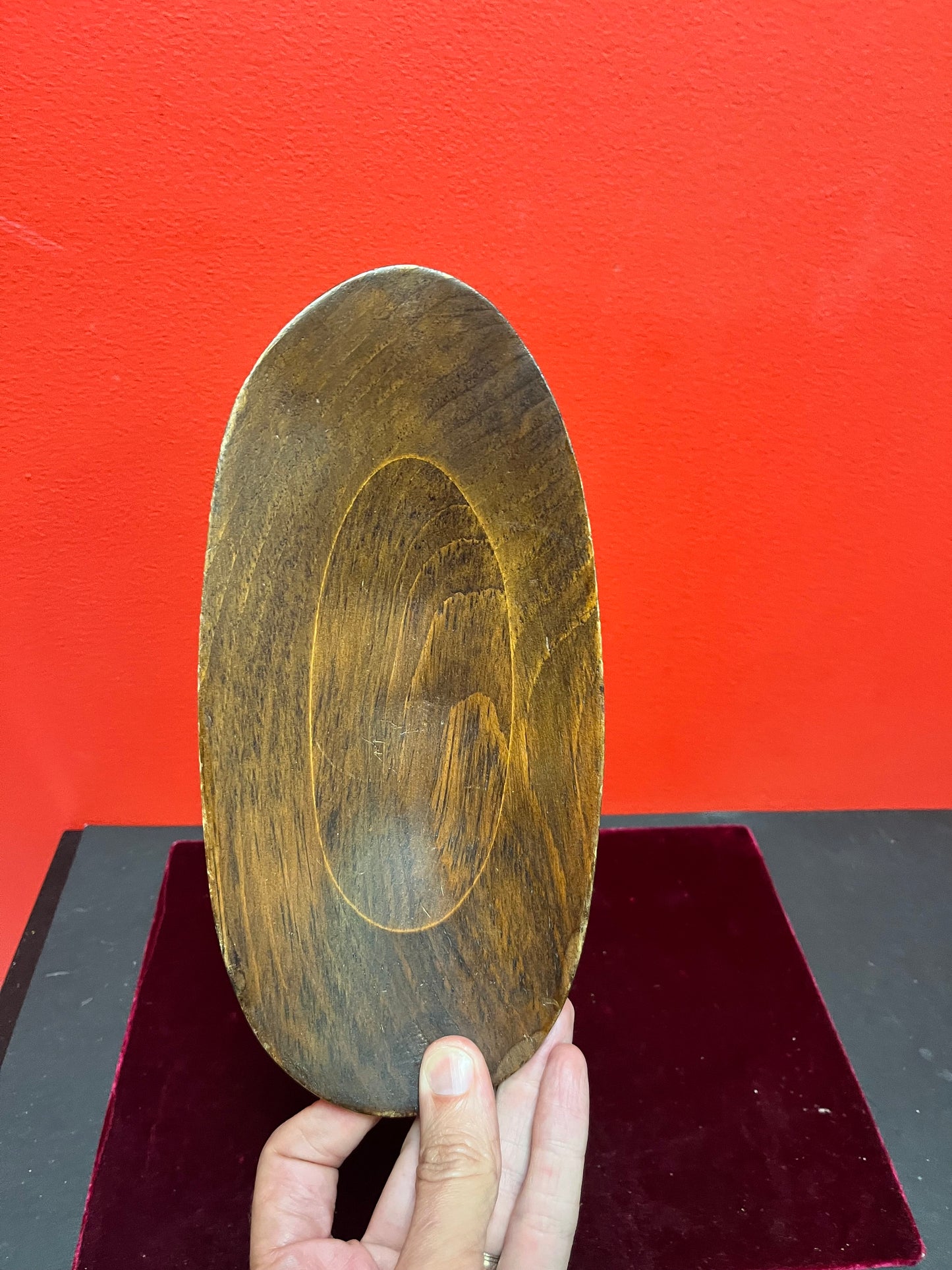 10 x 5 simply perfect handmade wooden bowl  Canadian  signed three times