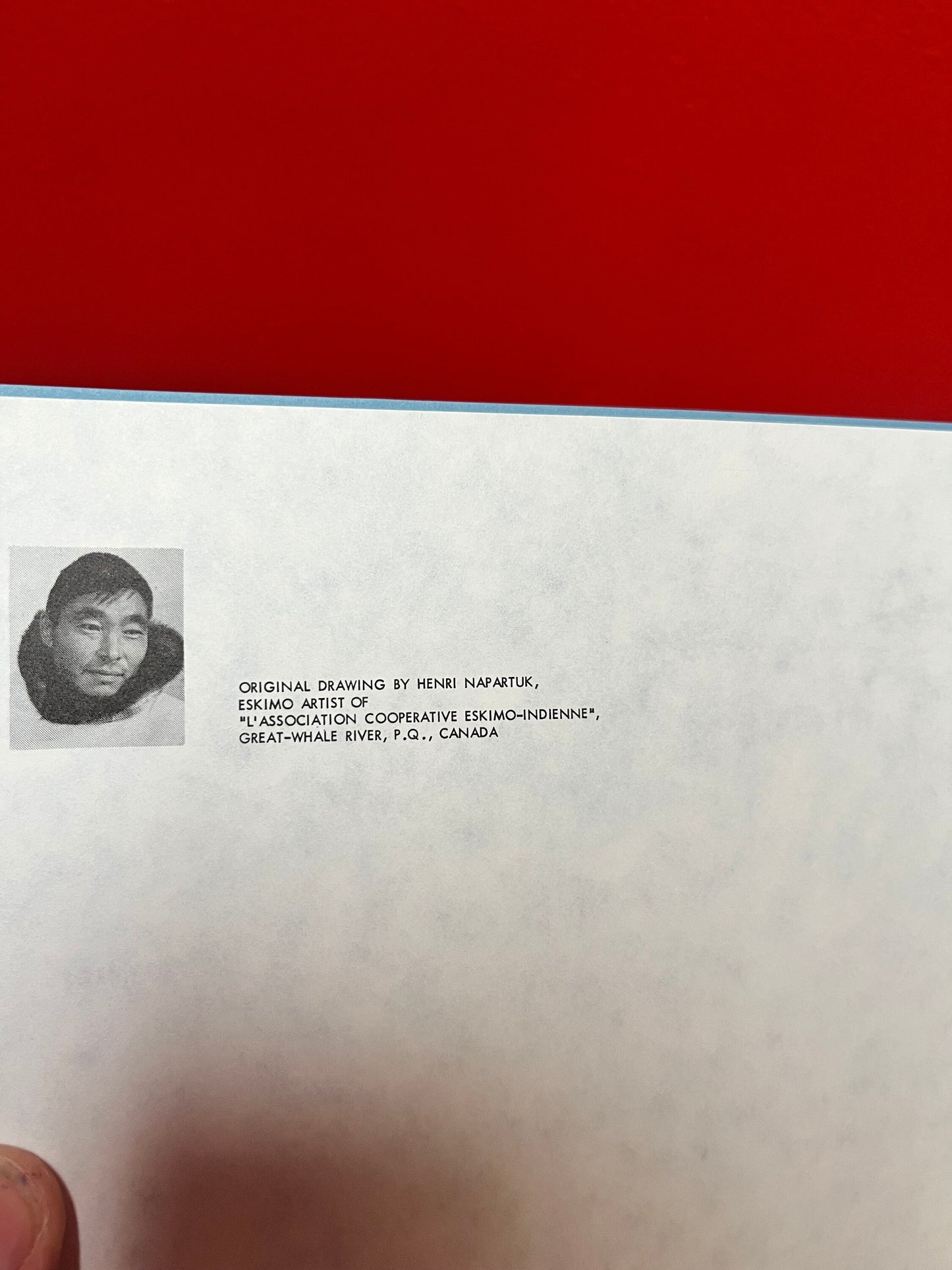 A  Lovely 10 x 7 inch Henry Nepartuk signed gift card with envelope  ready to be framed  wow