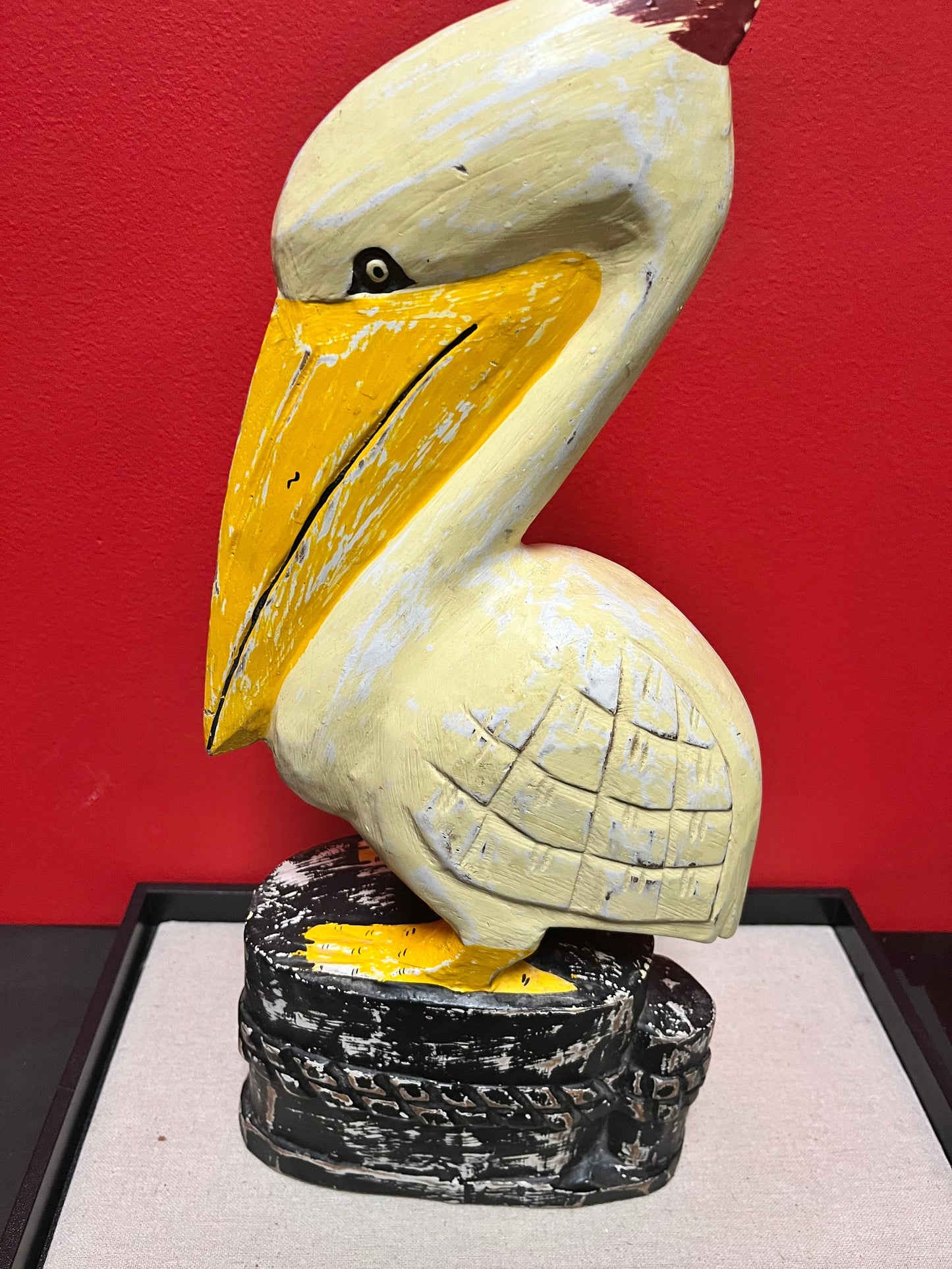 Lovely 9 inch high stylized Asian bronze vase or water vessel  stunning Patina  wow wow wow piece.