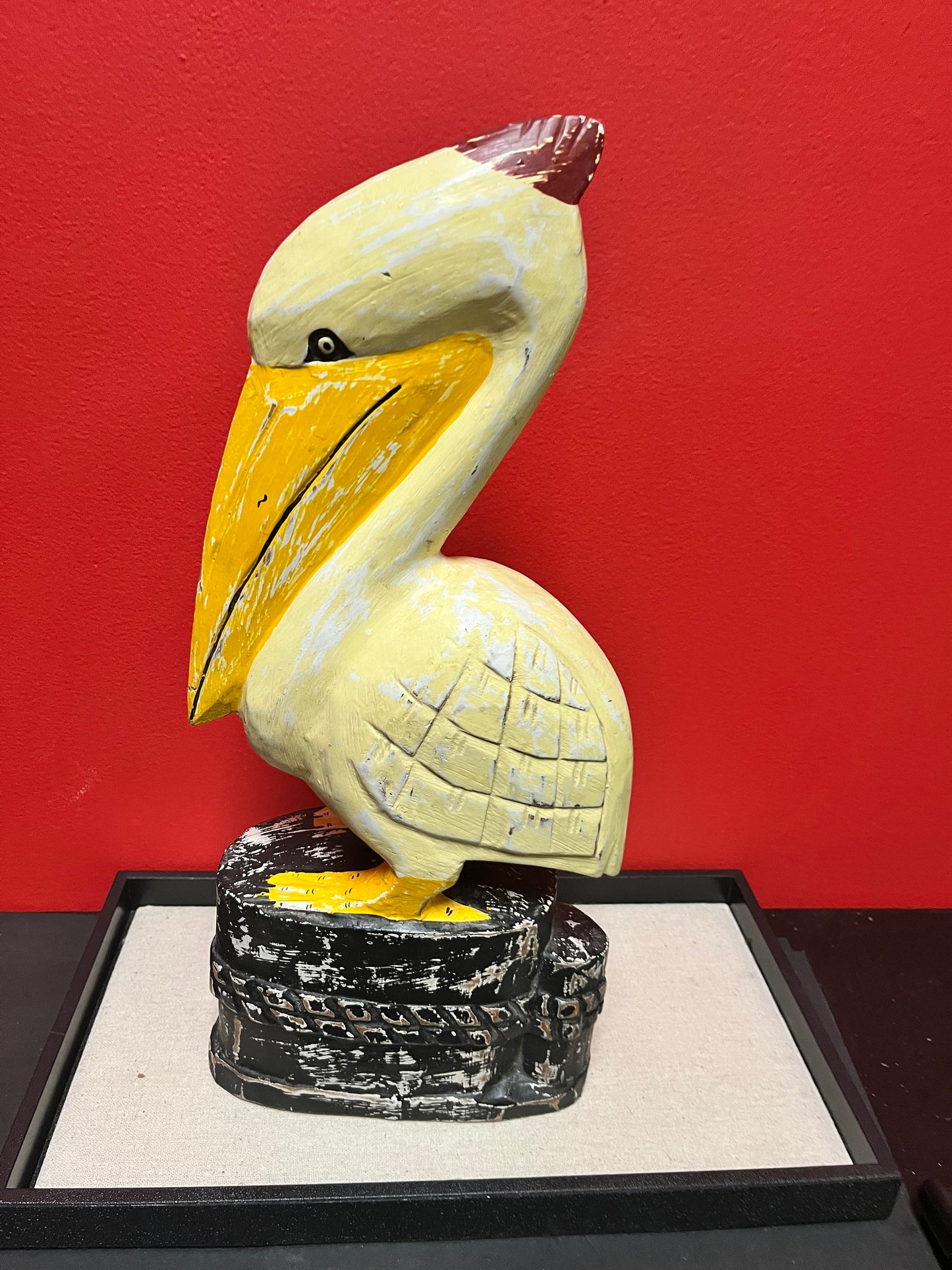 Lovely 9 inch high stylized Asian bronze vase or water vessel  stunning Patina  wow wow wow piece.