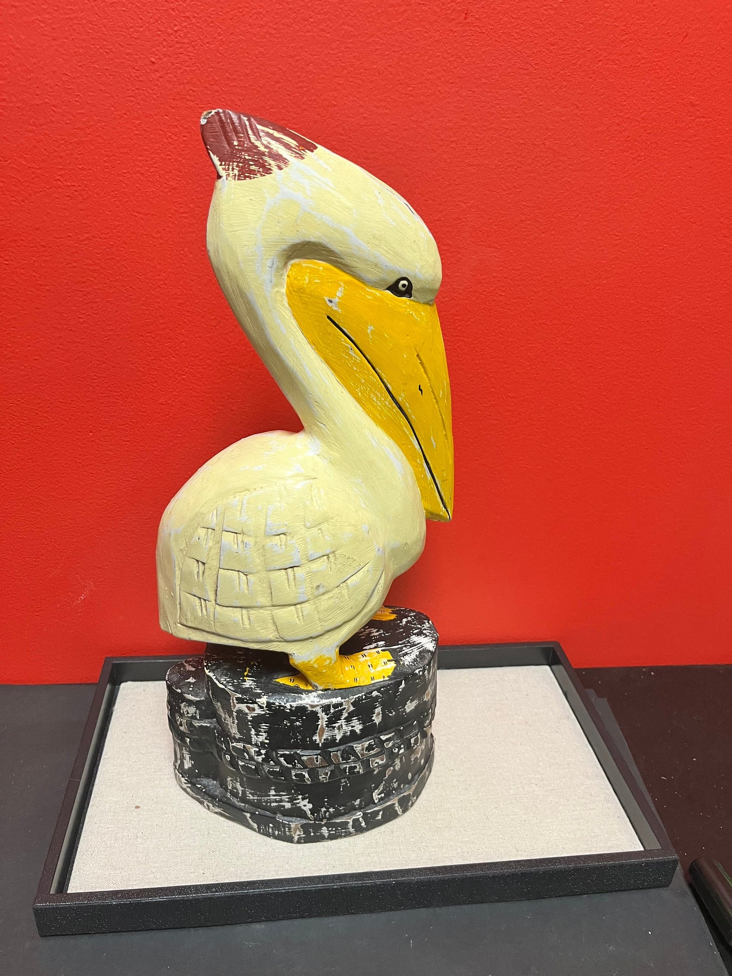 Lovely 9 inch high stylized Asian bronze vase or water vessel  stunning Patina  wow wow wow piece.