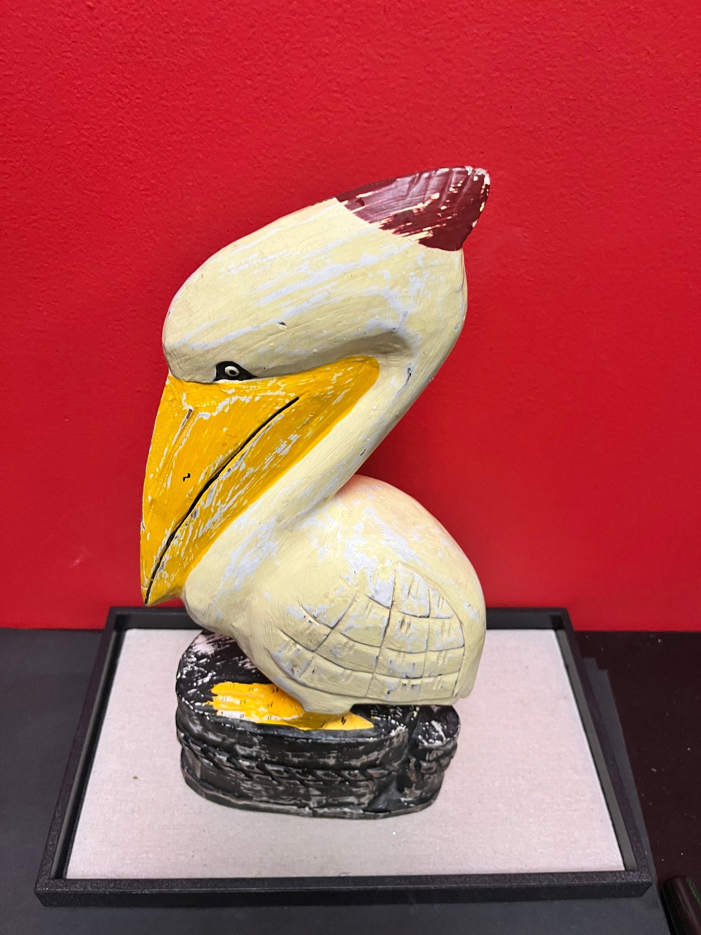 Lovely 9 inch high stylized Asian bronze vase or water vessel  stunning Patina  wow wow wow piece.