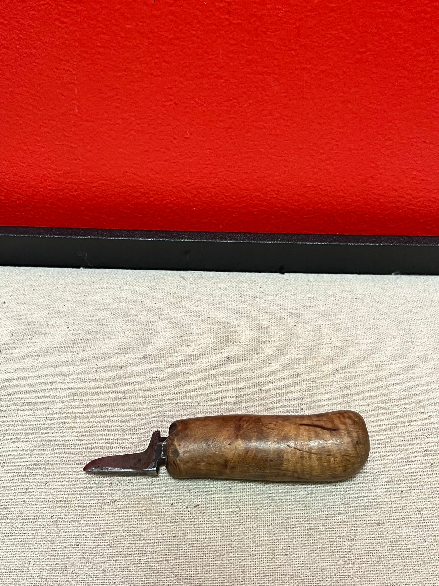 A Stunning museum quality 4 1/2 inch long authentic indigenous first nations carving tool  wow