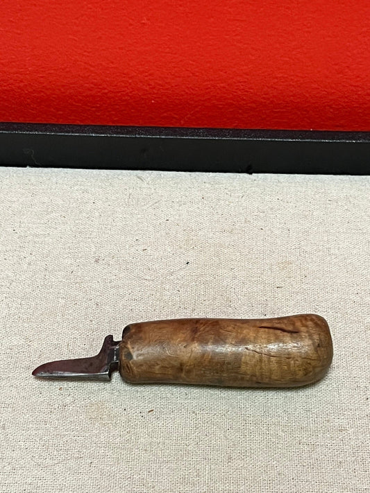 A Stunning museum quality 4 1/2 inch long authentic indigenous first nations carving tool  wow