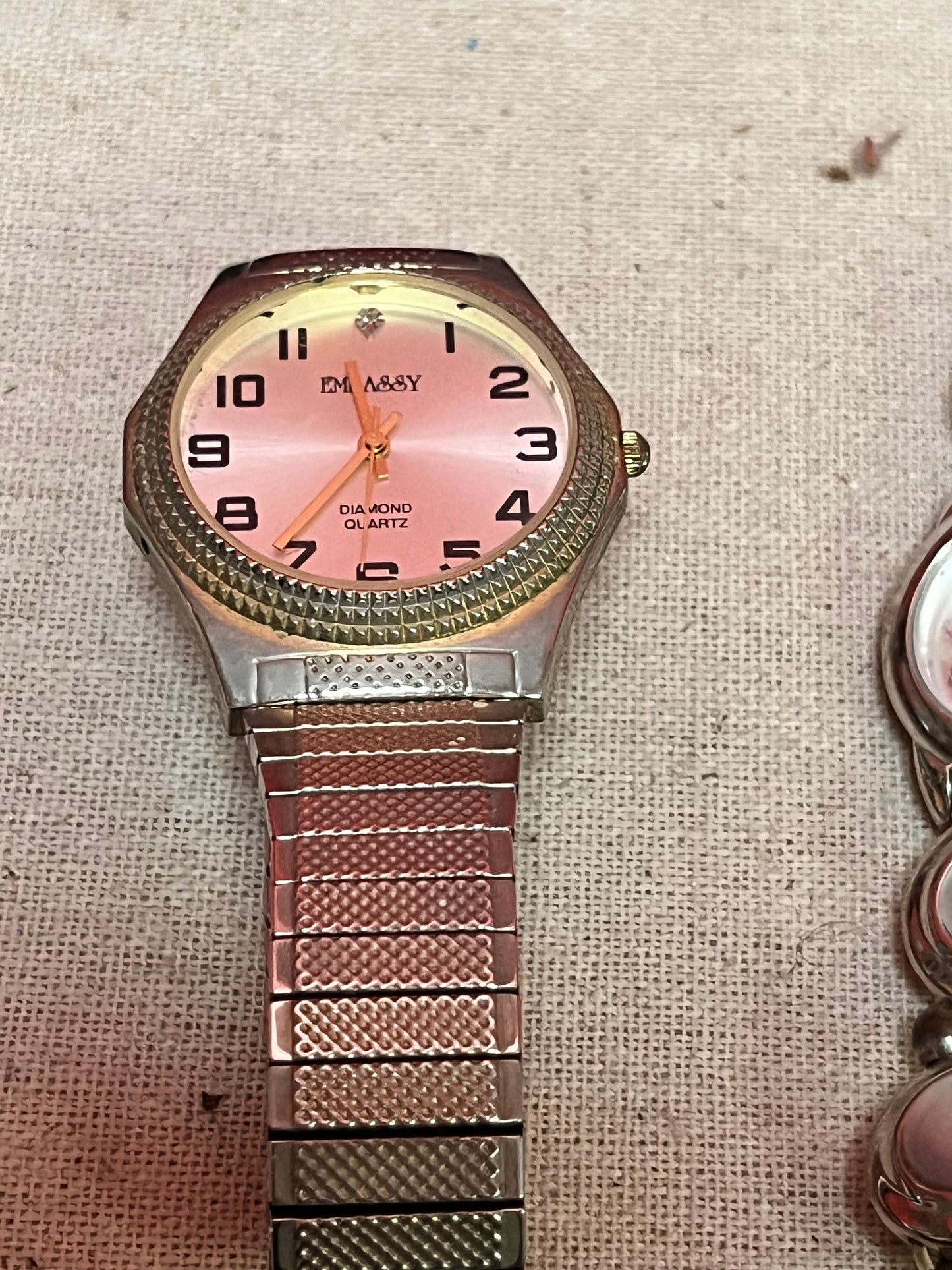 A  Nice lot of three designer watches as is -Great for tinkering or resale
