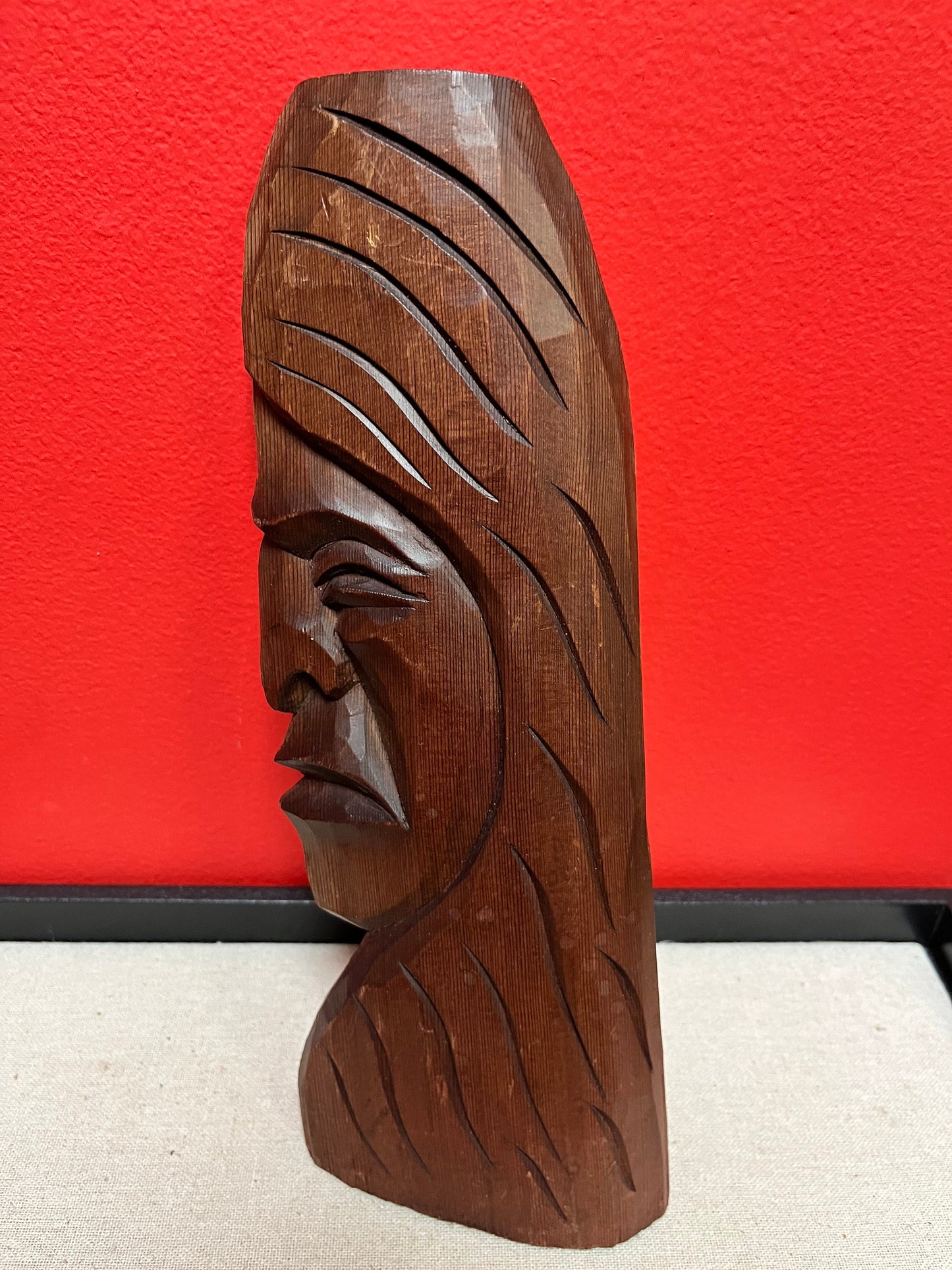 11 x 4 wide, Tyrone Joseph indigenous first nations northwest coast chief plaque