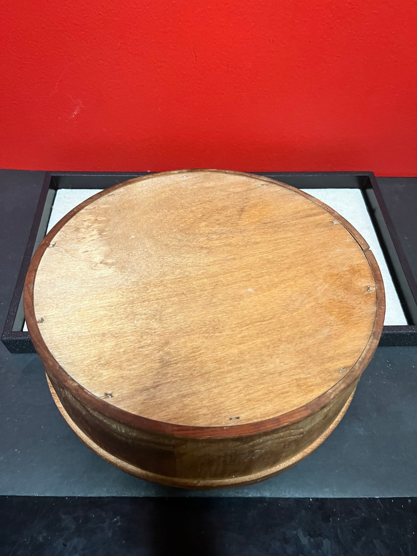 A  Fabulous 10 x 3 high Clarence Wells signed cedar box  indigenous first nations specific north west coast treasure  wow