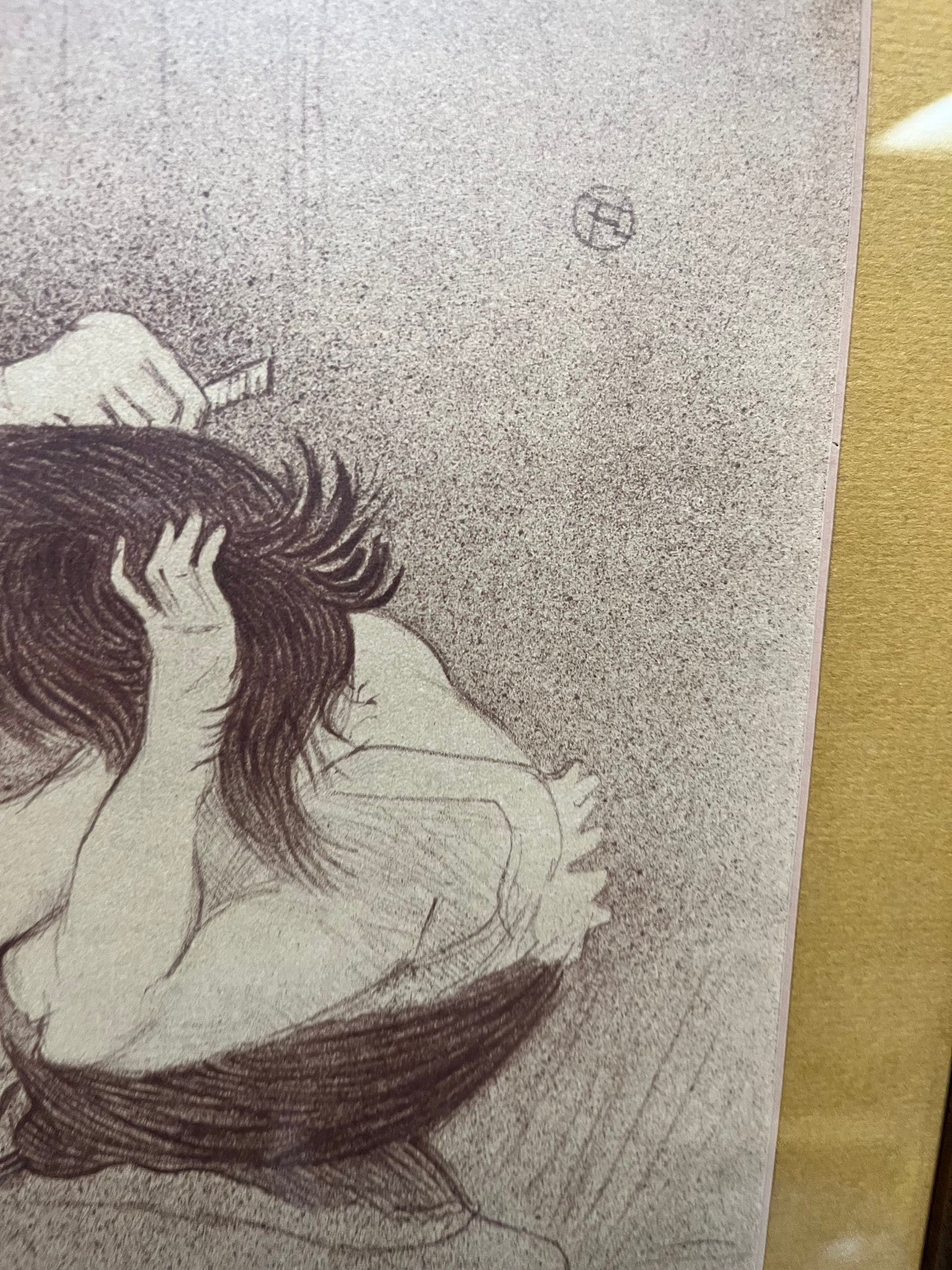 Early 17 x 14 Marc Chagall print in lovely frame