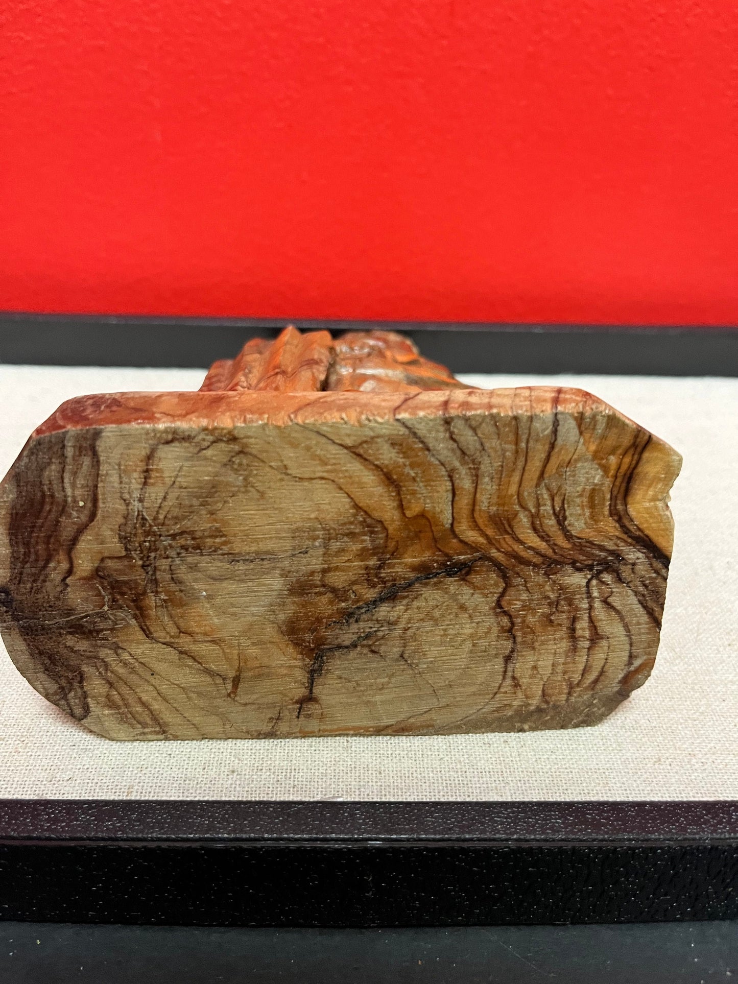 European beautifully carved burl wood nativity scene great detail, and perfect gift