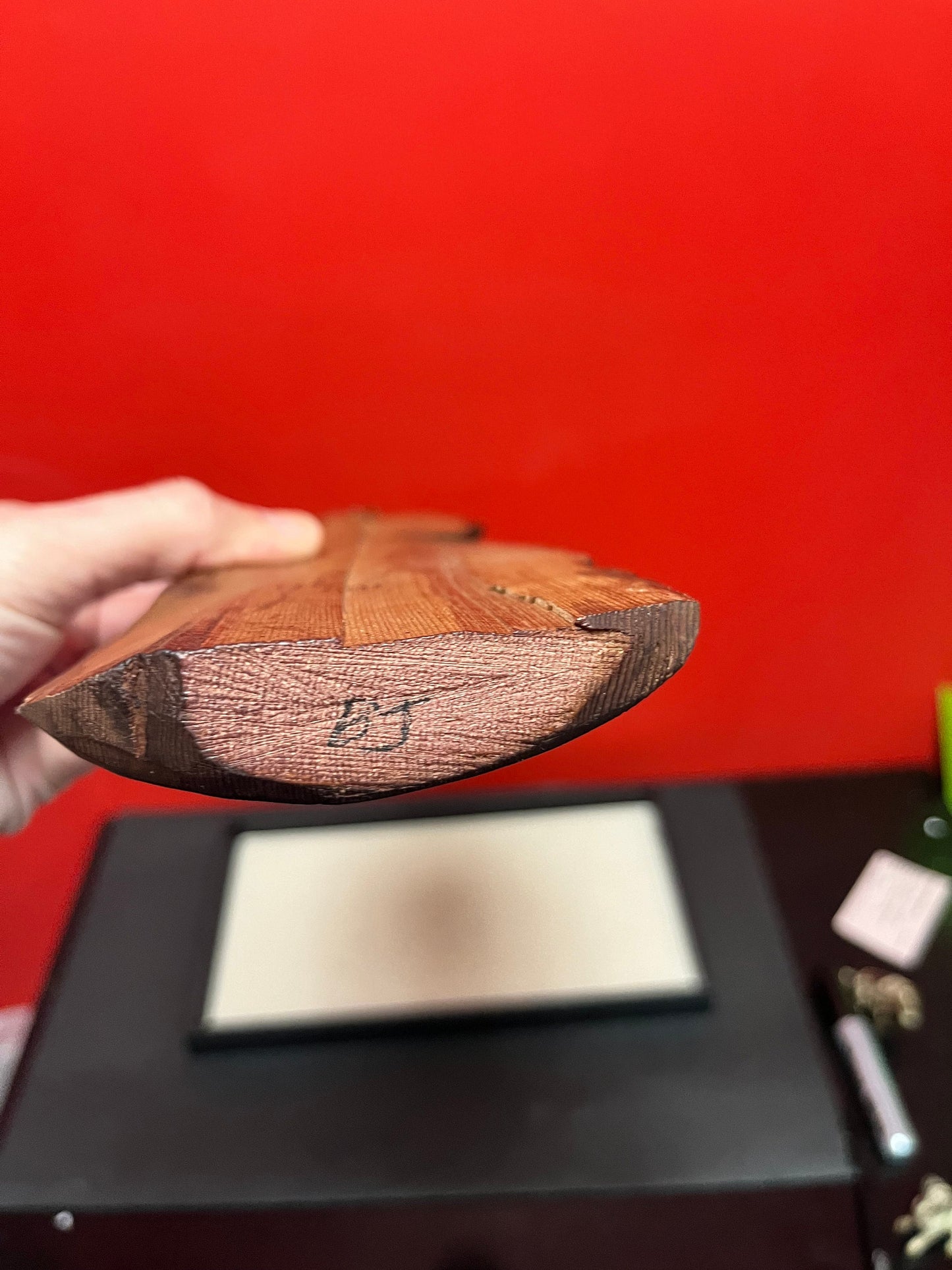 Lovely 16 inch tall Bradley Joseph Junior indigenous first nations Pacific Northwest coast chief bear plaque