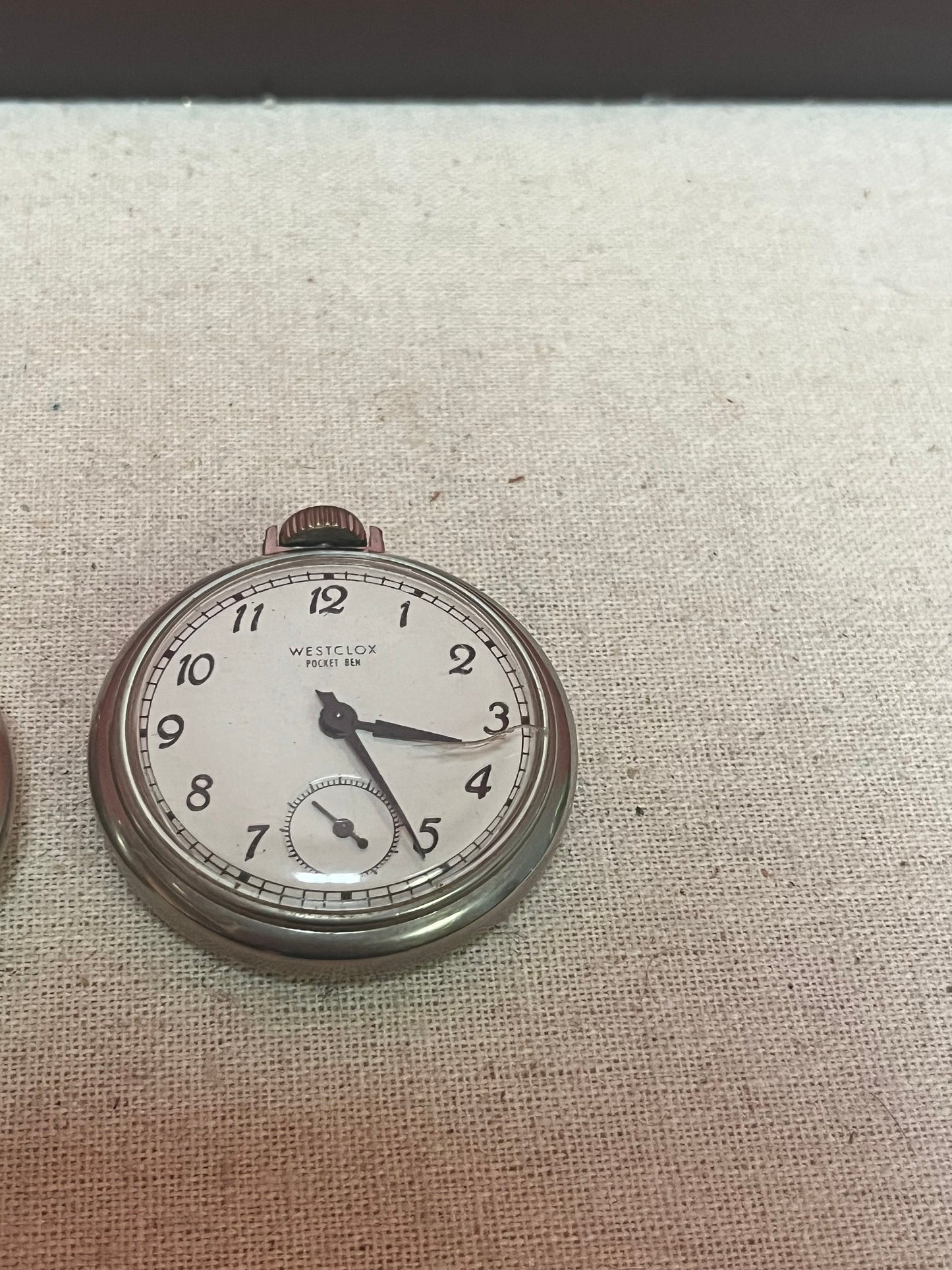 Two lovely pocket watches  as is perfect for tinkering or resale