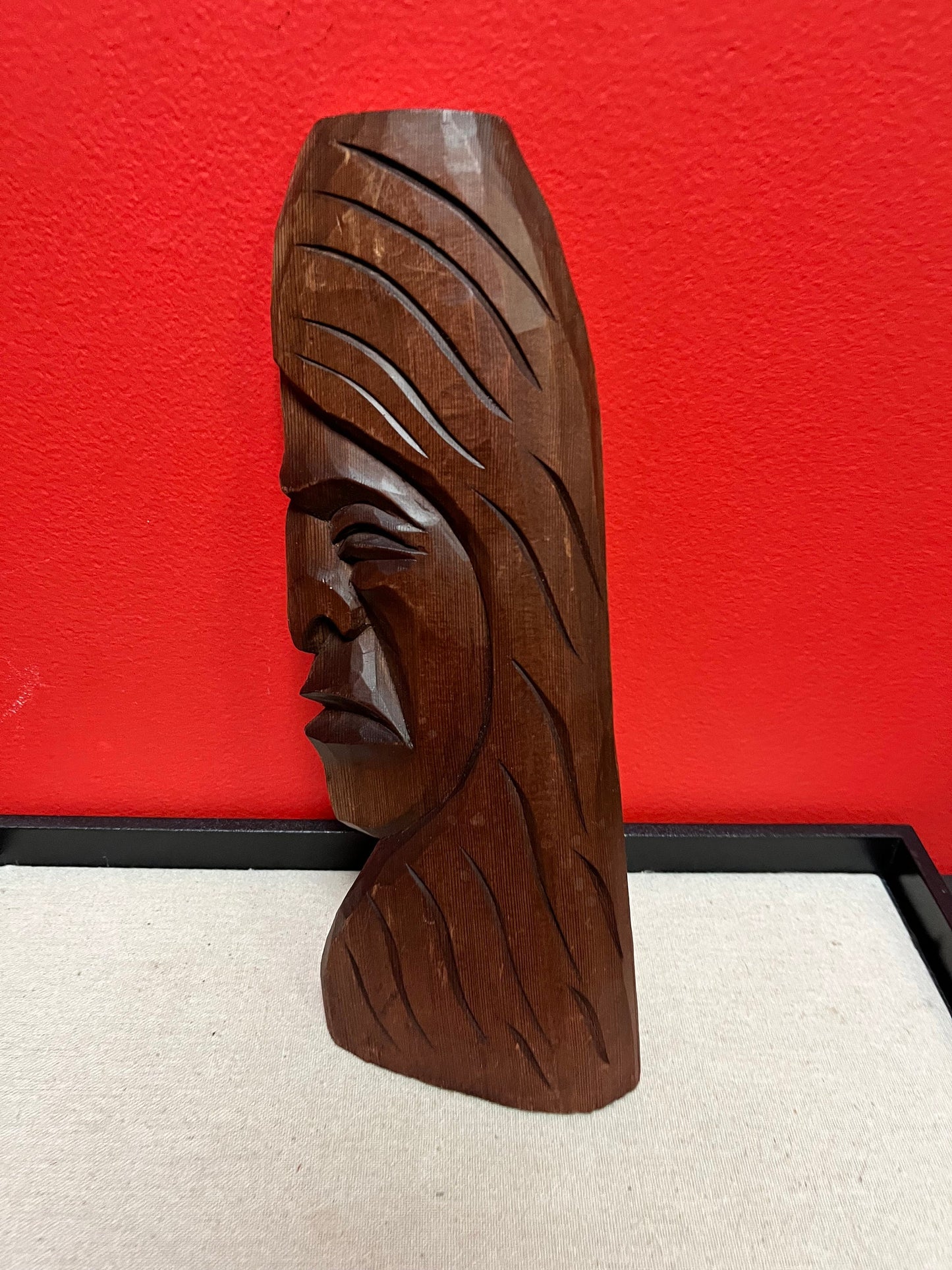 11 x 4 wide, Tyrone Joseph indigenous first nations northwest coast chief plaque