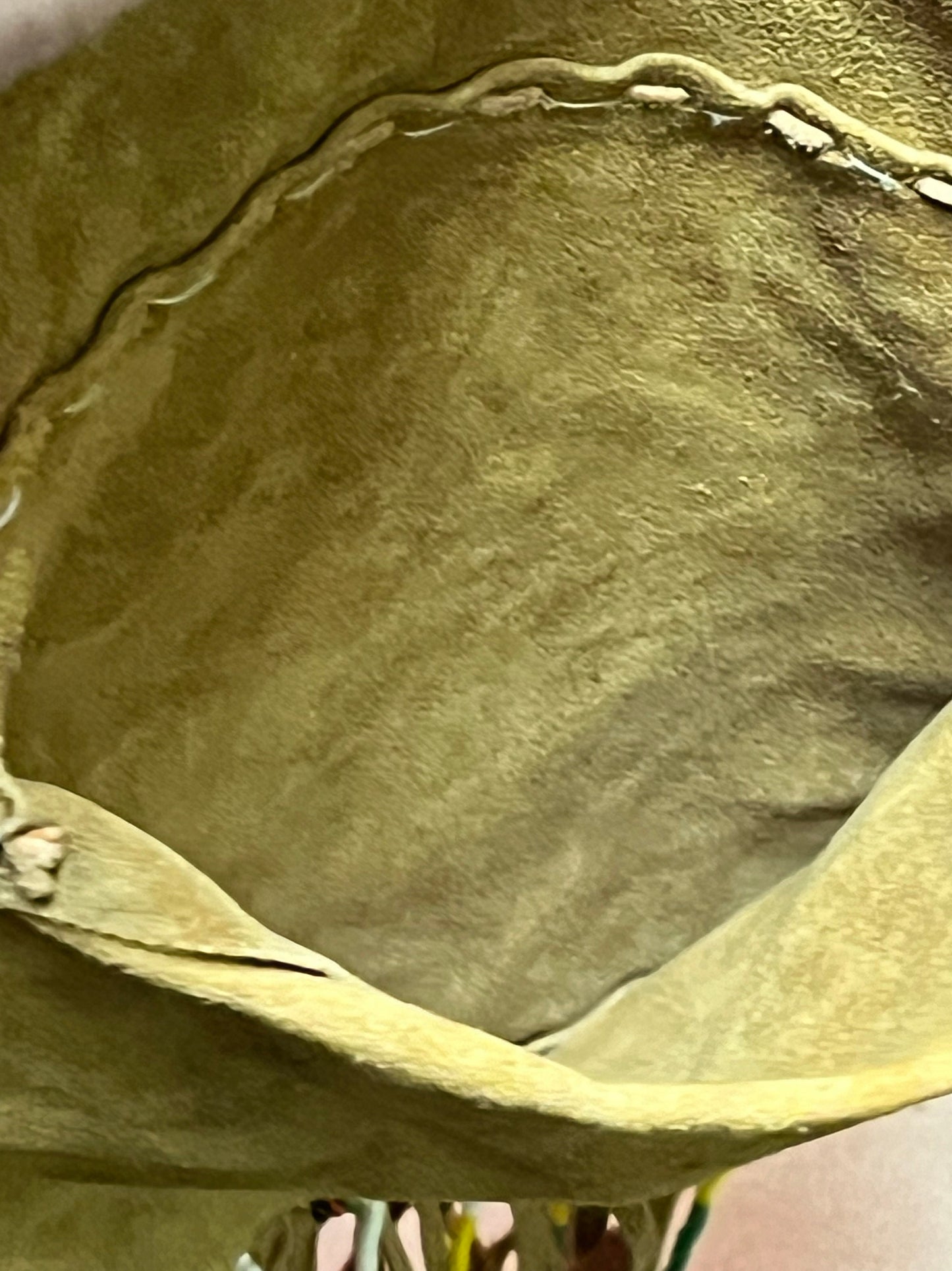 12 inch long leather and beaded indigenous first nations medicine pouch   great history and great look