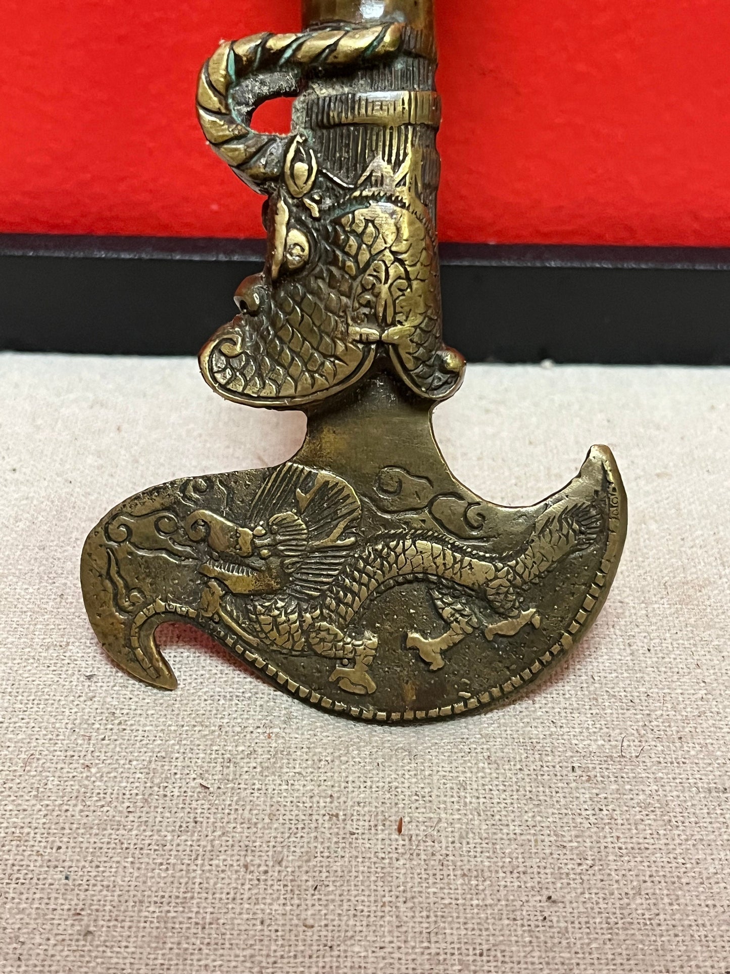 Sensational museum quality 19 century Tibetan Phurba  wow