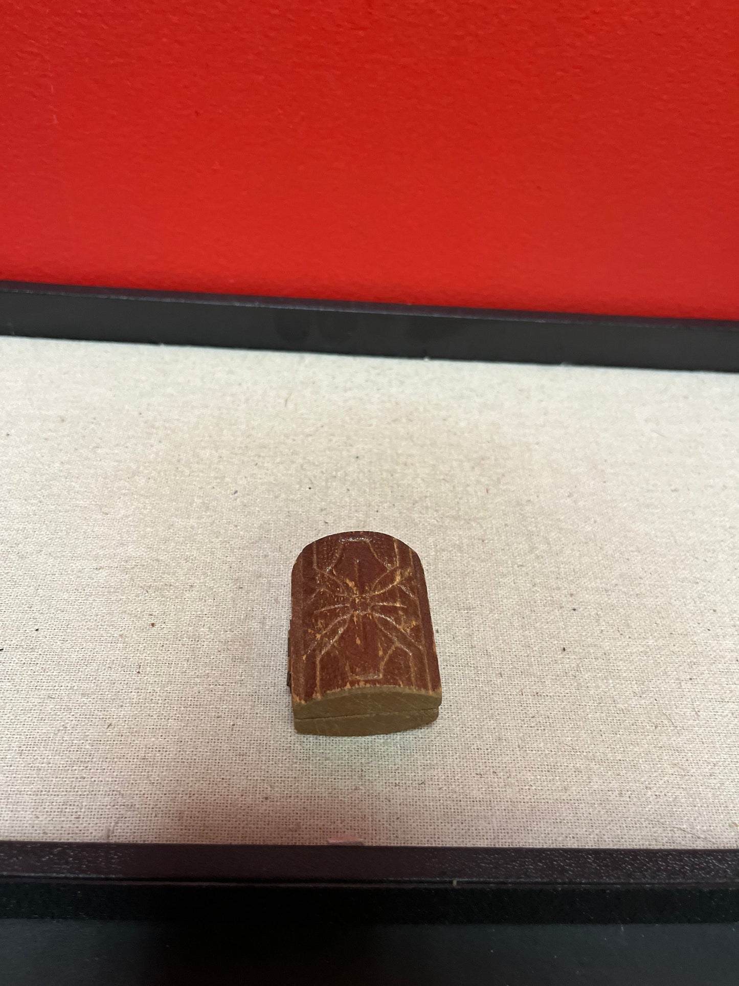 Lovely 2 inch handpainted eastern European icon great condition tiny beauty