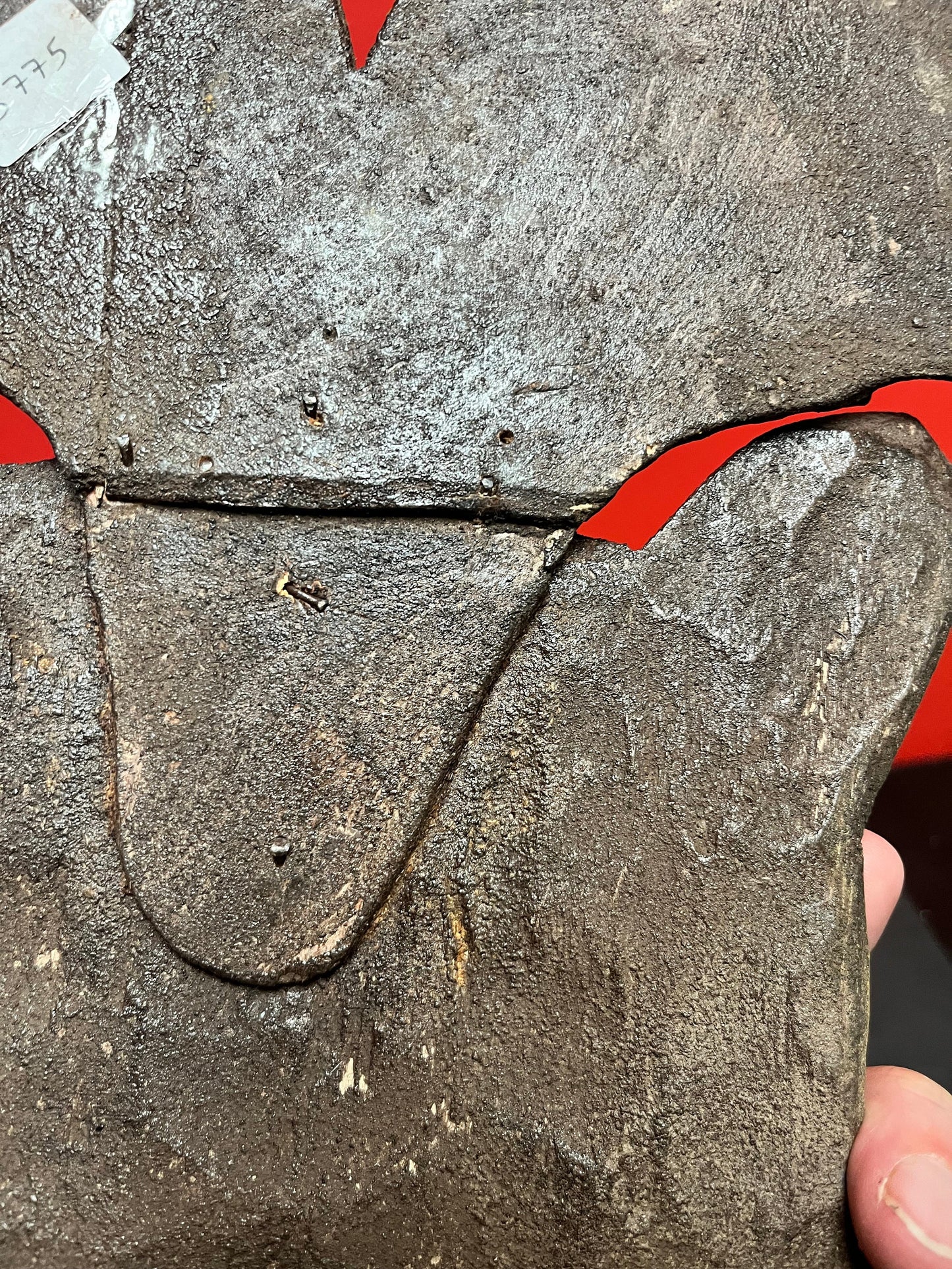 A  Lovely 13 x 8 wide older central American tribal mask  amazing patina and colours  needs a hanger  great value