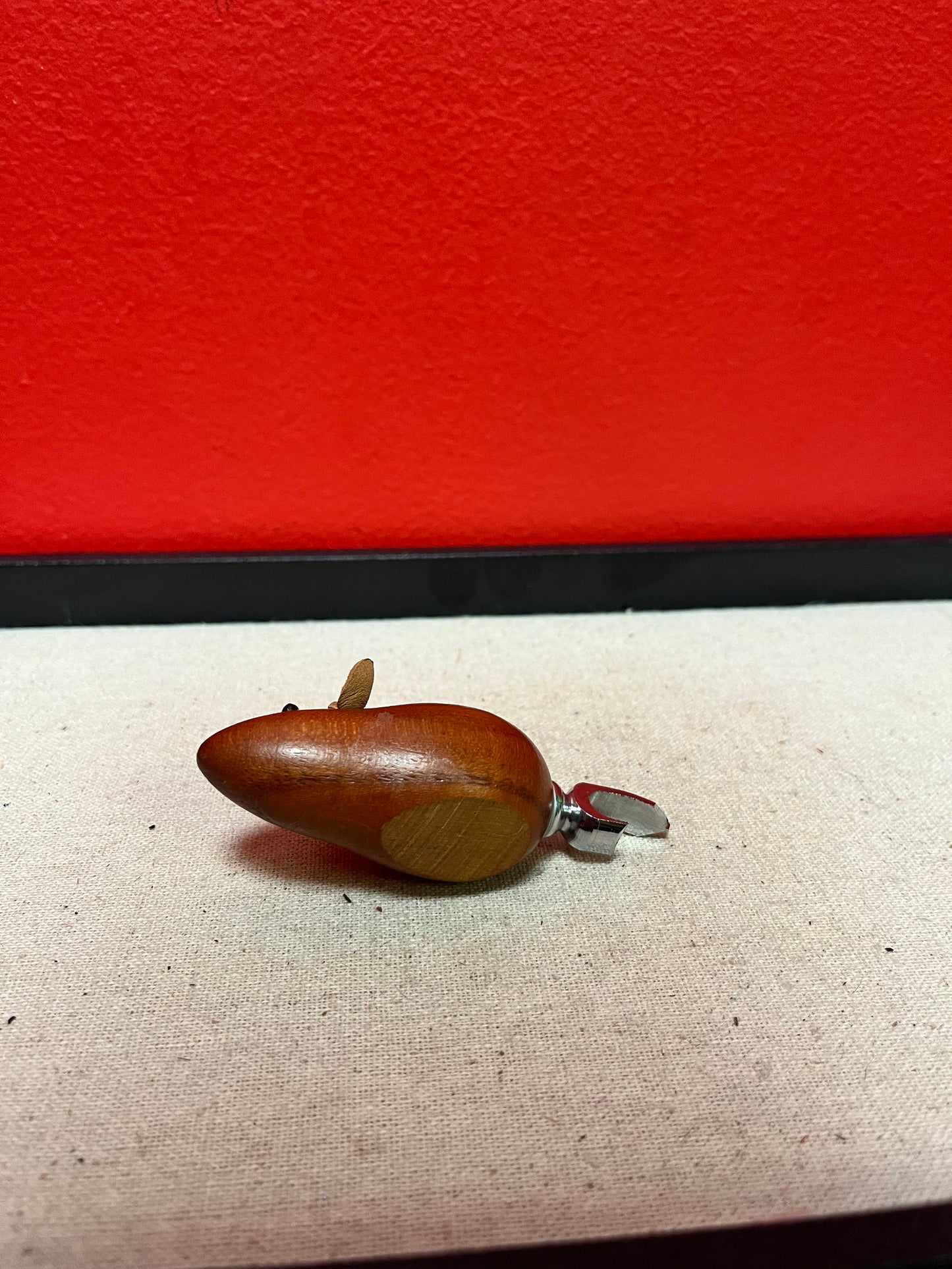 Lovely 3 1/2 inch long, MCM teak, mouse bottle opener