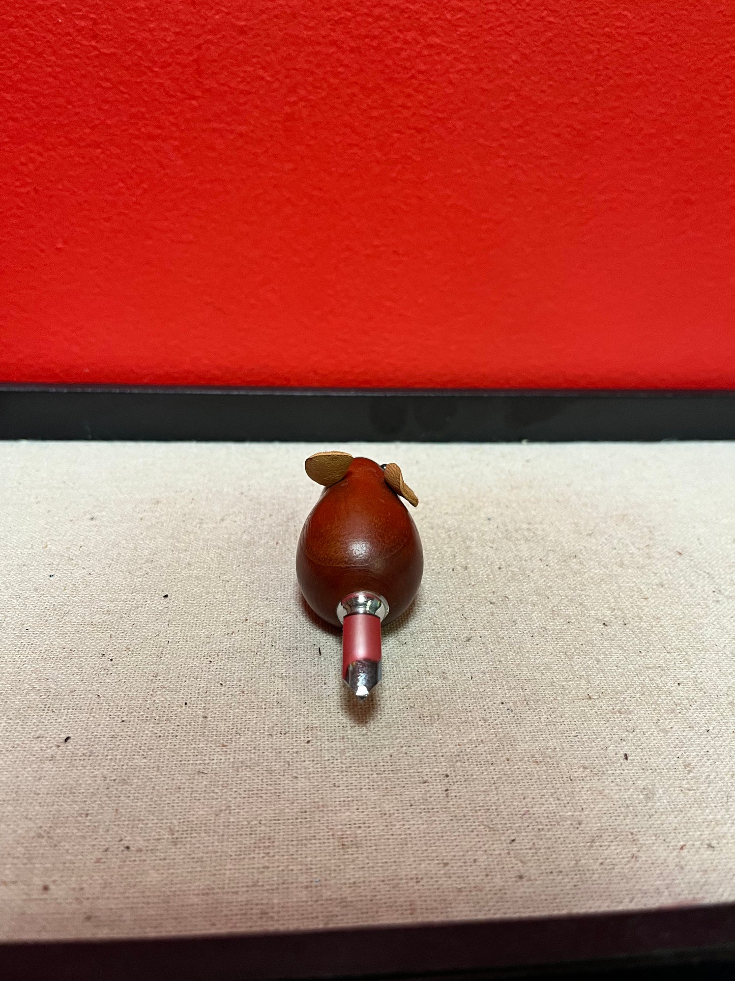 Lovely 3 1/2 inch long, MCM teak, mouse bottle opener