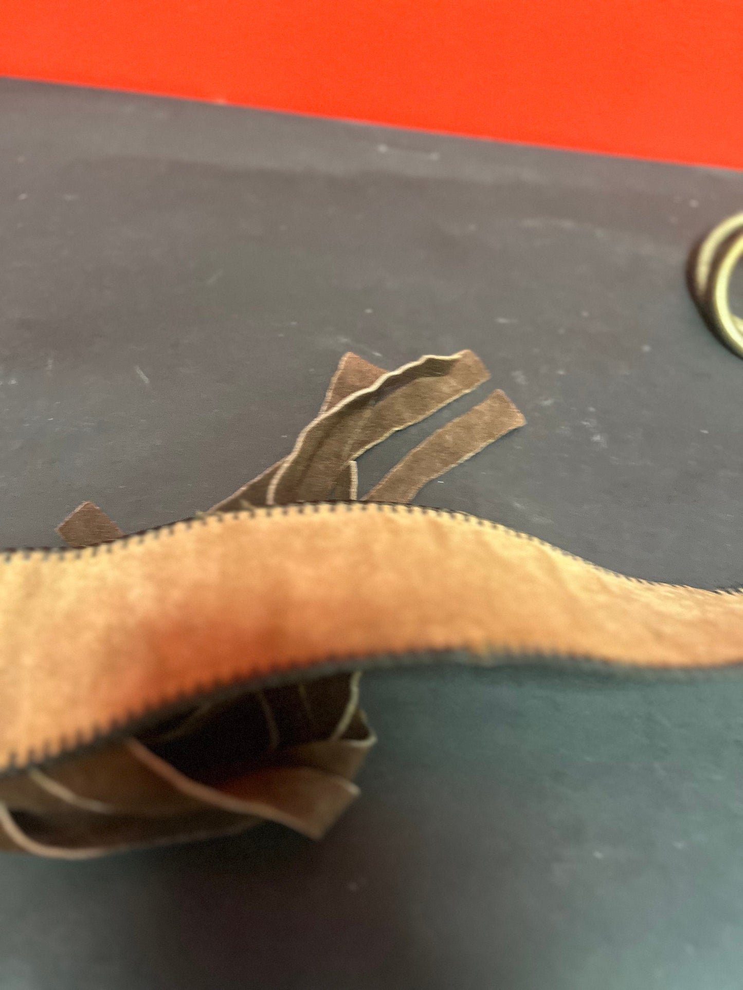 An  Approximately 41 inch long, indigenous first nations, possibly American beaded belt  very cool, and in great condition