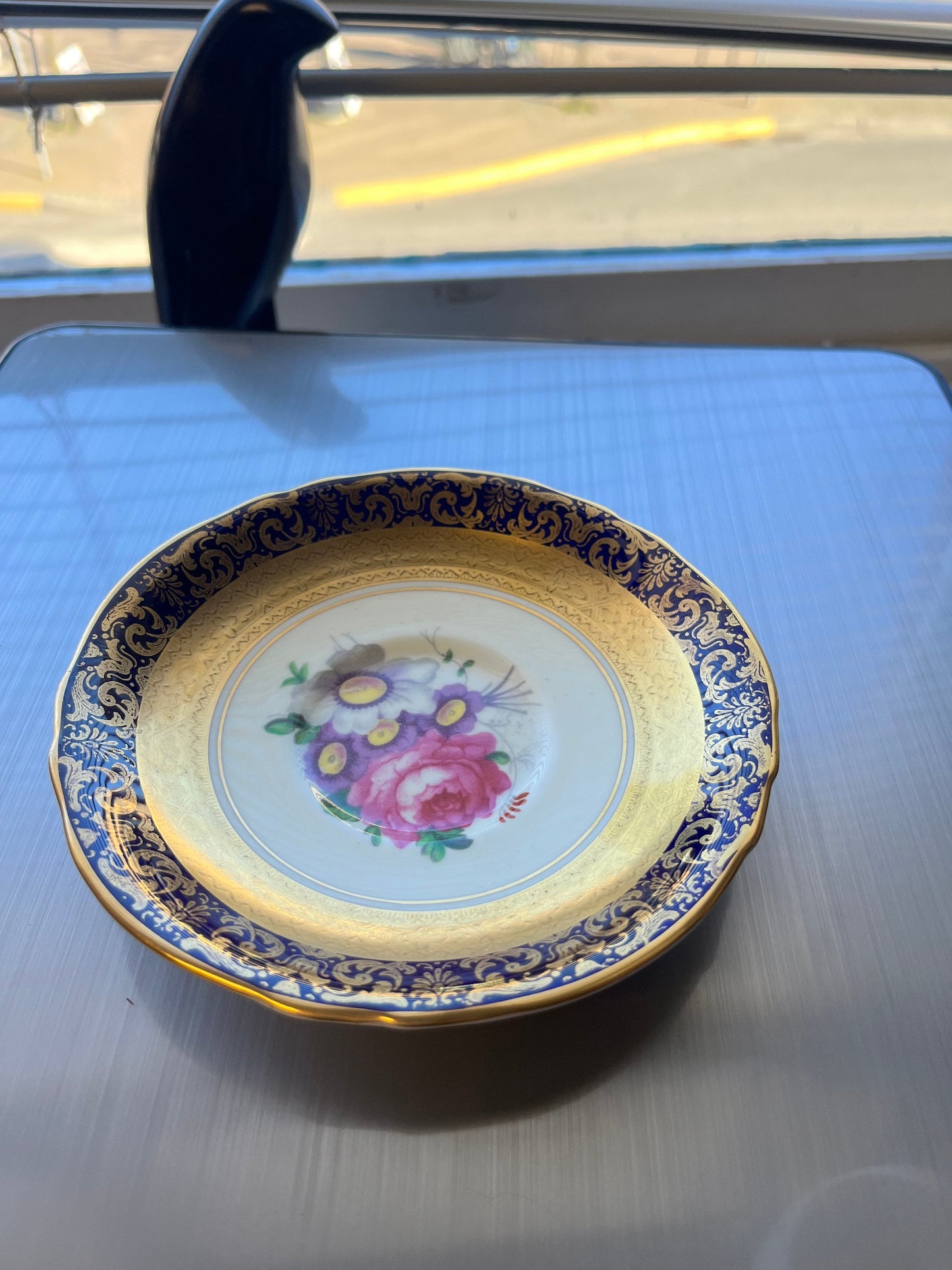 Absolutely gorgeous, antique paragon, double head cup and saucer in total mint condition  wonderful piece