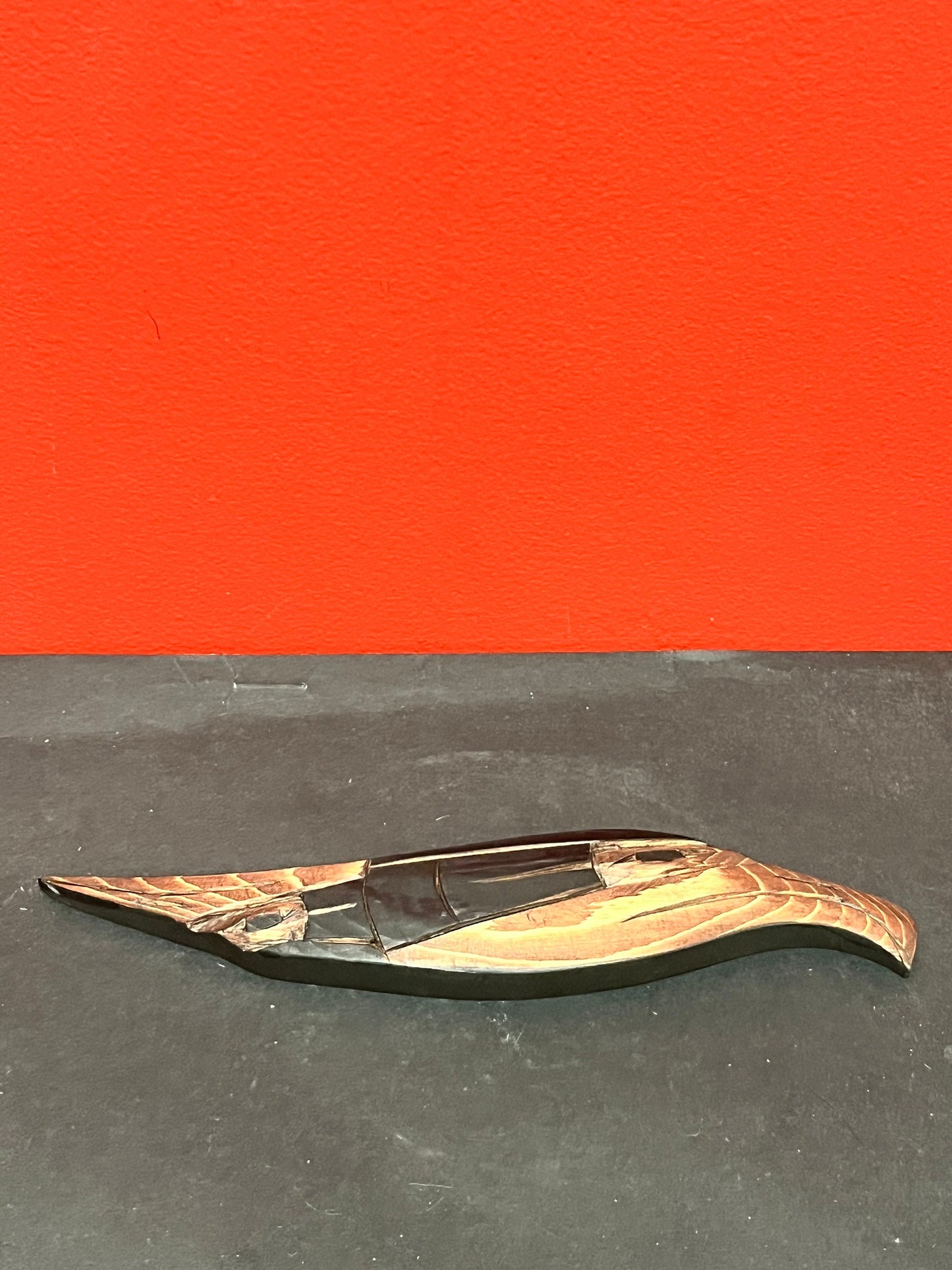 8 inch long  indigenous First Nations  Pacific Northwest coast, Raven plaque