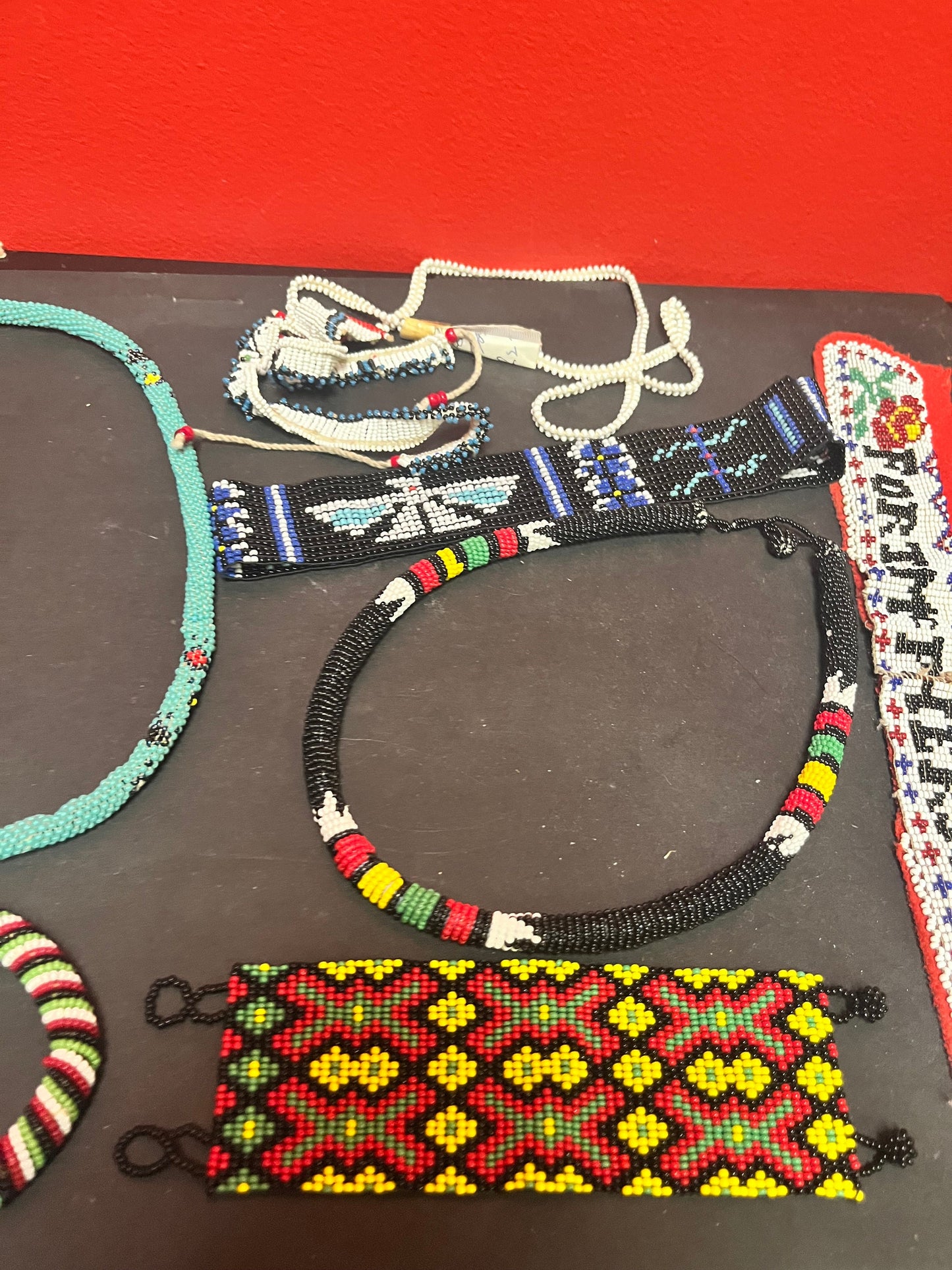 Assorted  Indigenous beaded lot  one low price for all