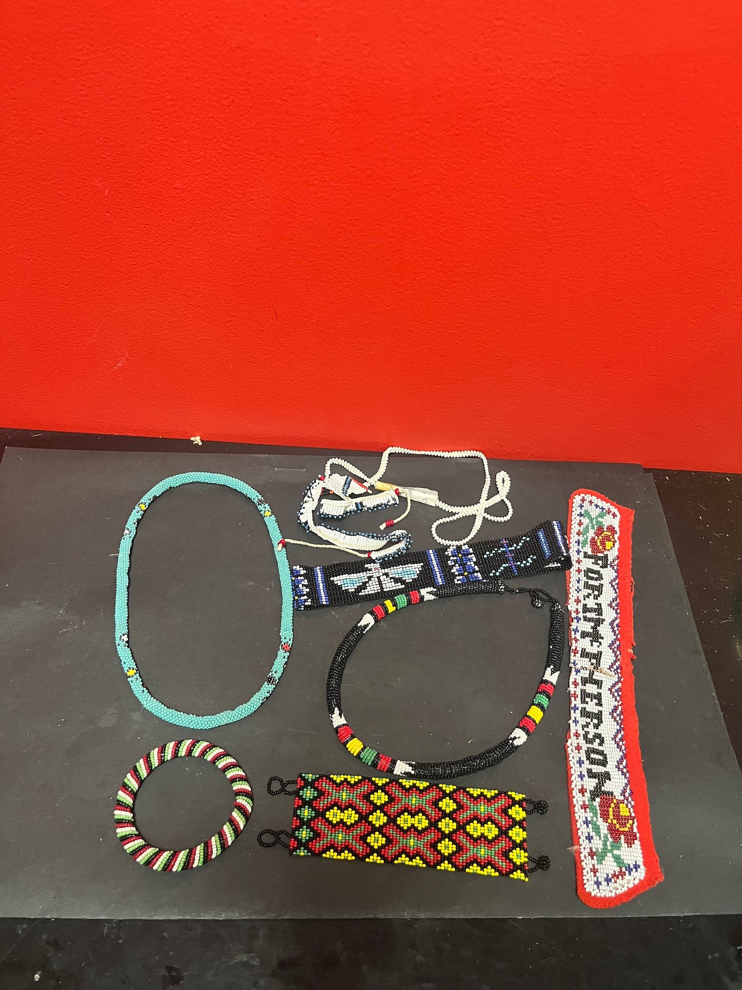 Assorted  Indigenous beaded lot  one low price for all