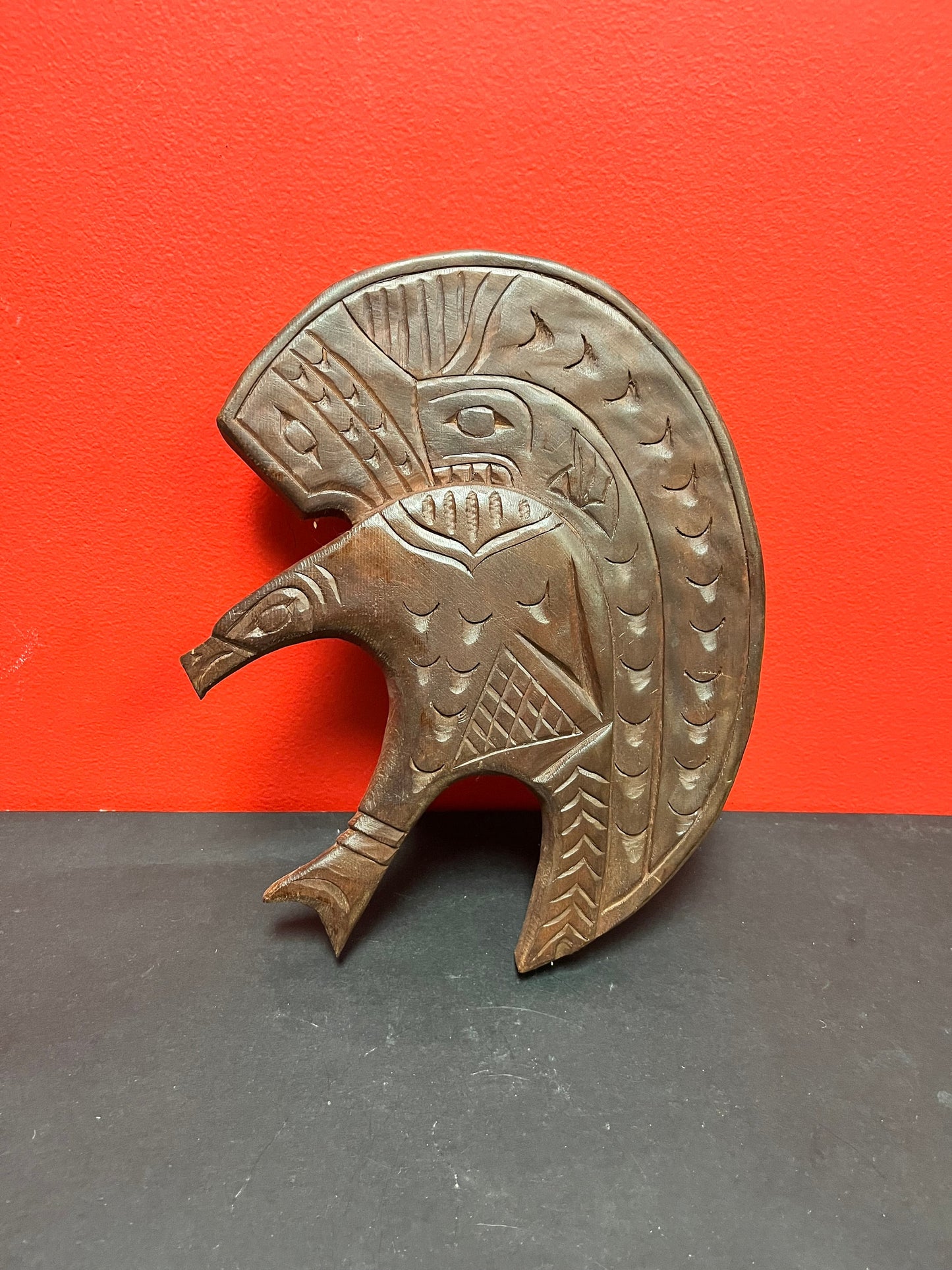 A beautiful 11 inch Nelson Joseph plaque  indigenous, first nations Pacific Northwest coast, Eagle