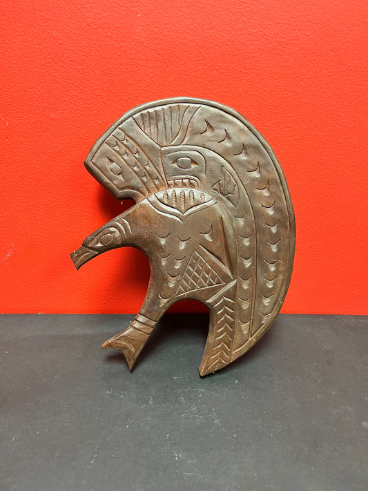 A beautiful 11 inch Nelson Joseph plaque  indigenous, first nations Pacific Northwest coast, Eagle
