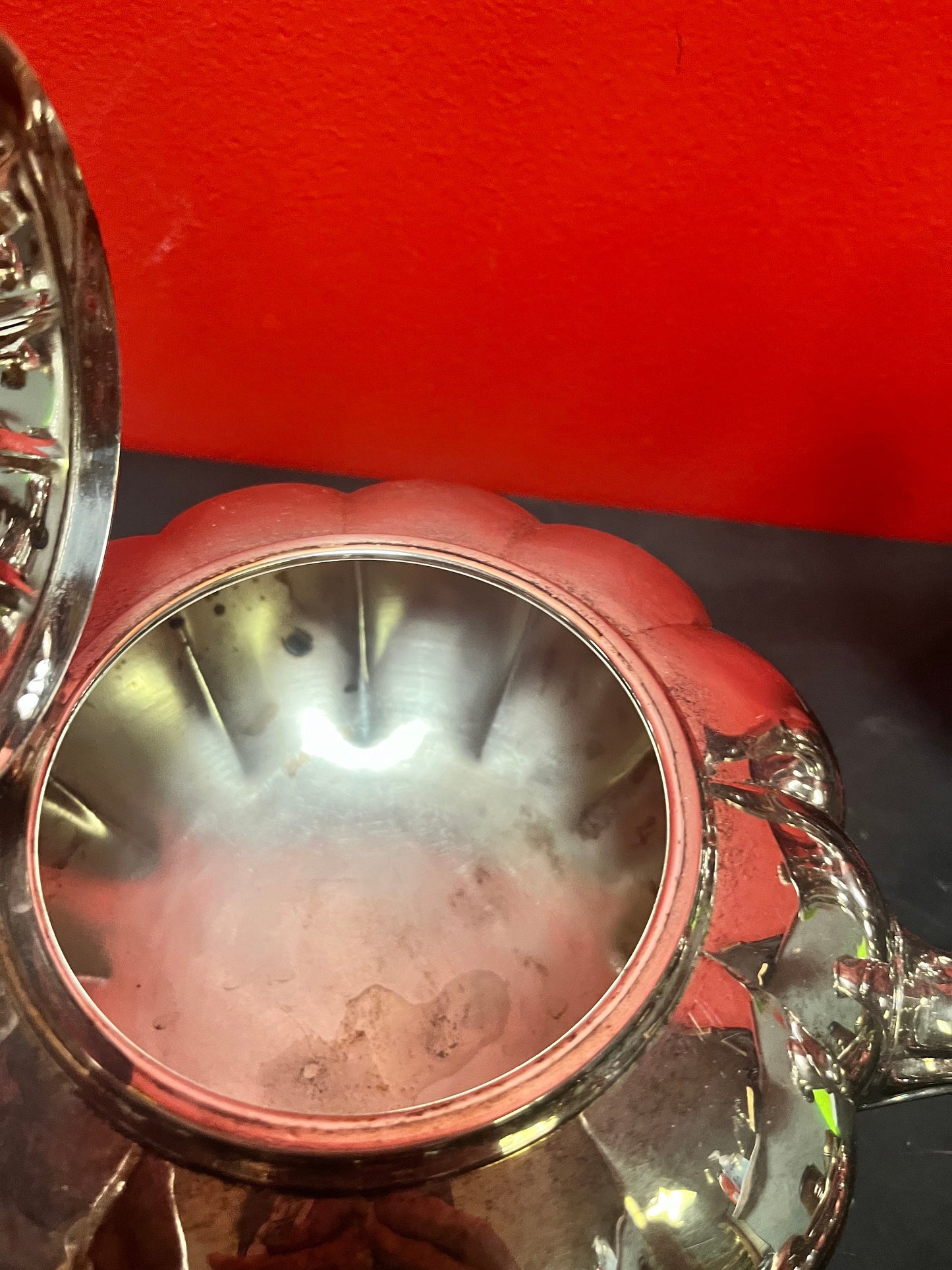 Lovely antique silver plate, four piece of coffee and tea service   English in very good condition  great value