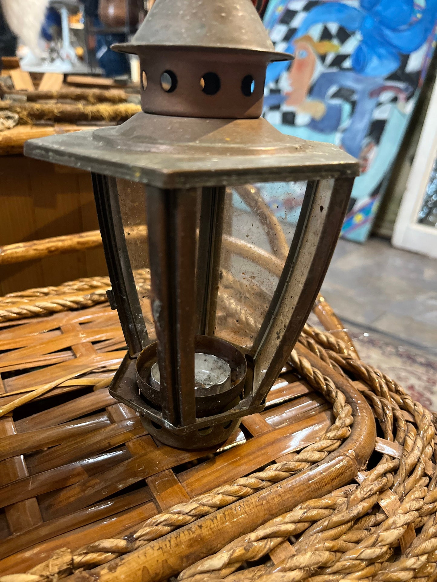 pair stunning 10 inch tall miners lamps found in the middle of nowhere BC  old old  one as is and one perfect   wow