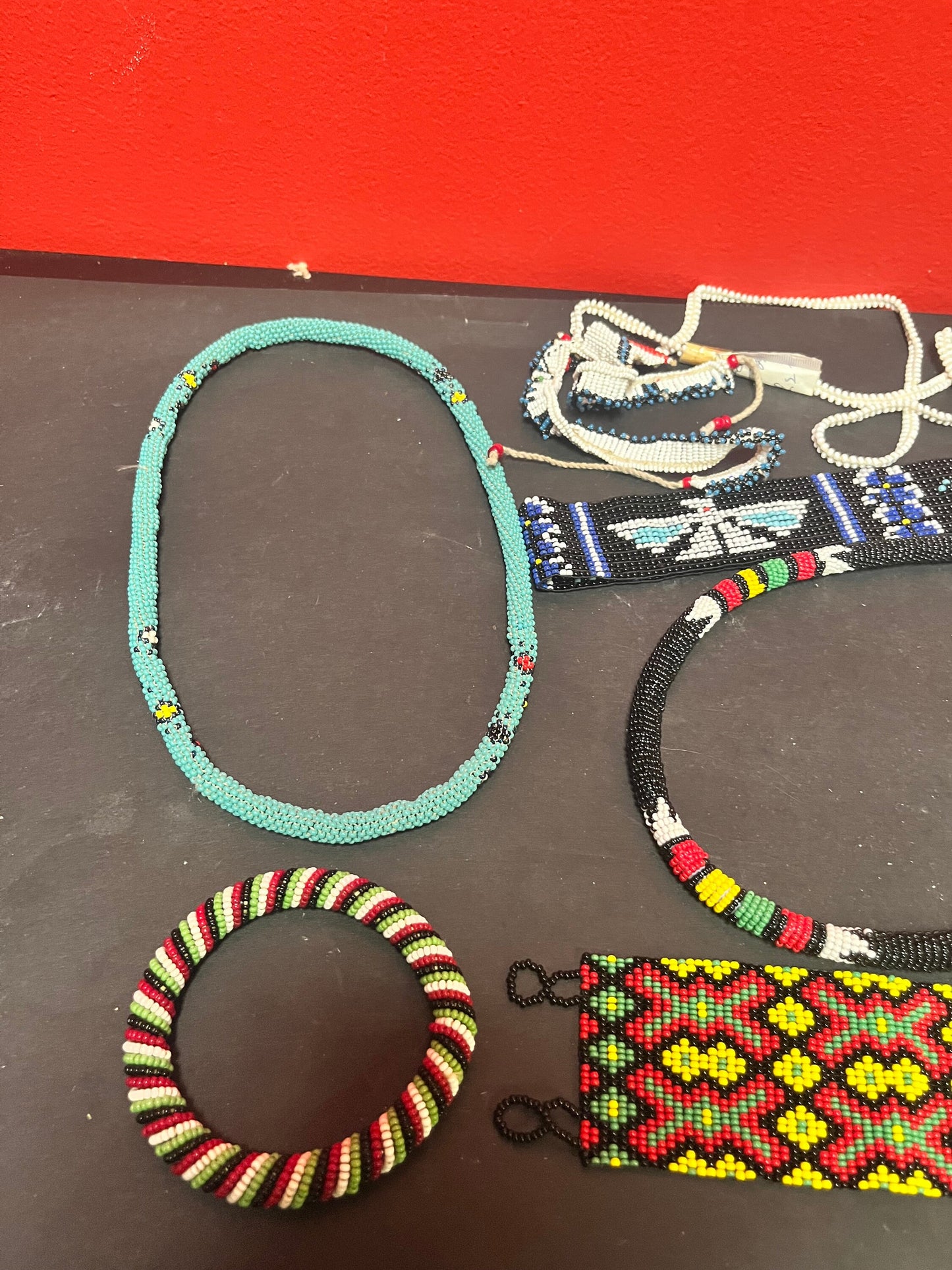 Assorted  Indigenous beaded lot  one low price for all