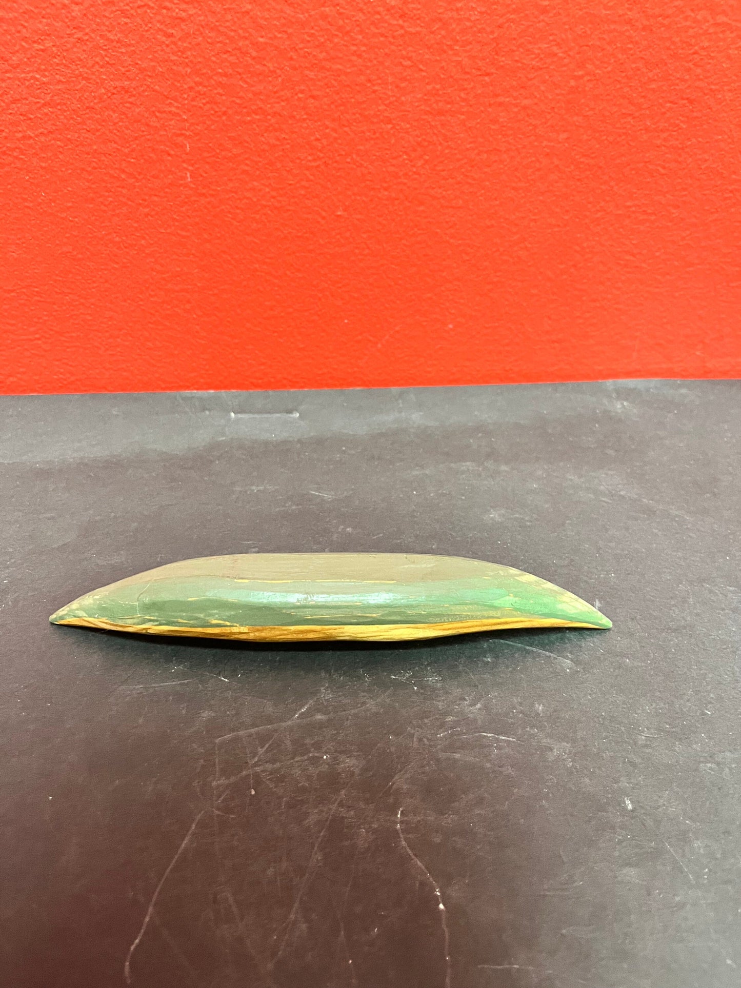 7 inch wooden primitive kayak  Canadian beauty