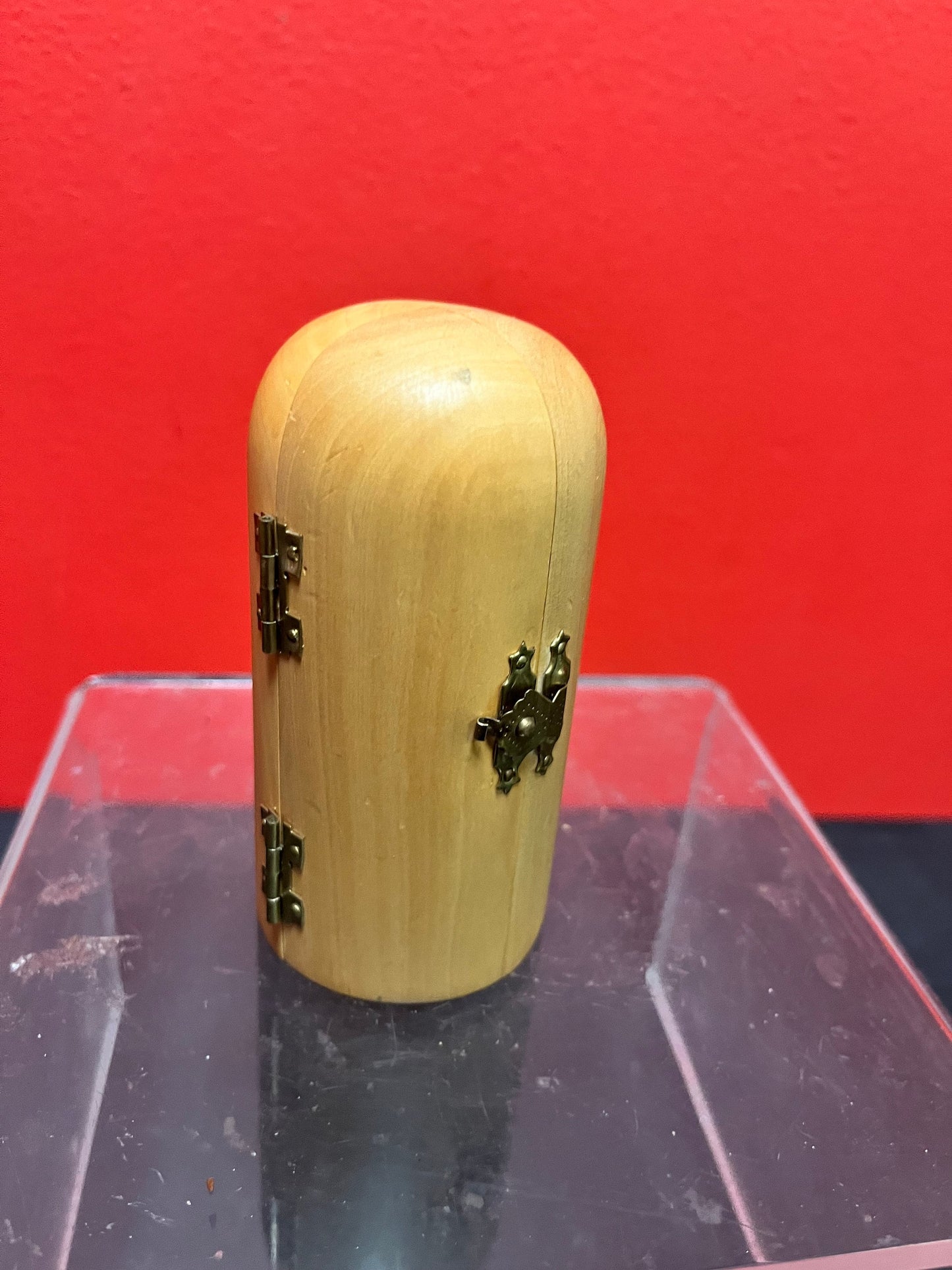 Magnificent, small 5 x 4 high Asian hand carved ceremonial folding icon   unbelievable quality- wow