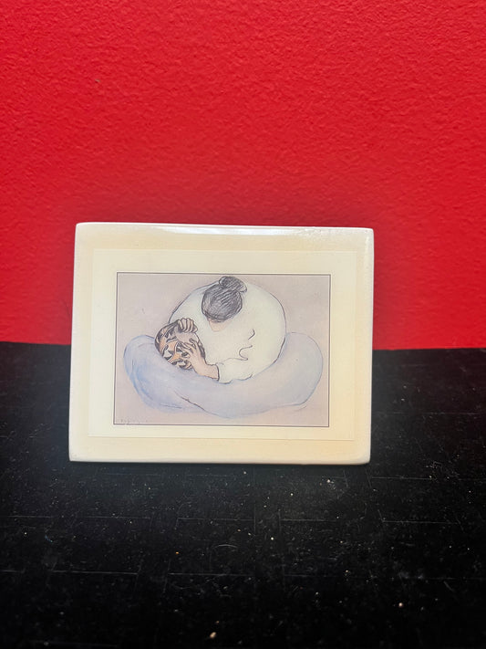 Superb 4.5 x 3.5 vintage, Navajo, pottery picture of a Navajo Potter  authentic cool piece